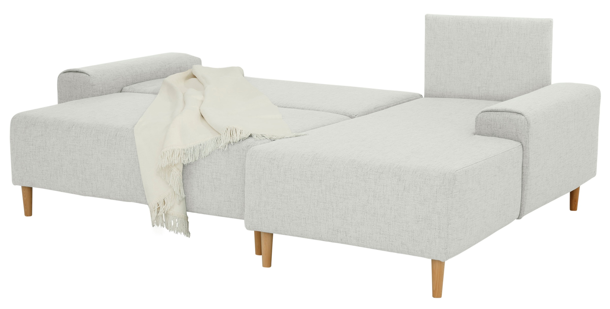 INOSIGN Ecksofa »Samu L-Form«, wahlweise mit Bettfunktion und Bettkasten