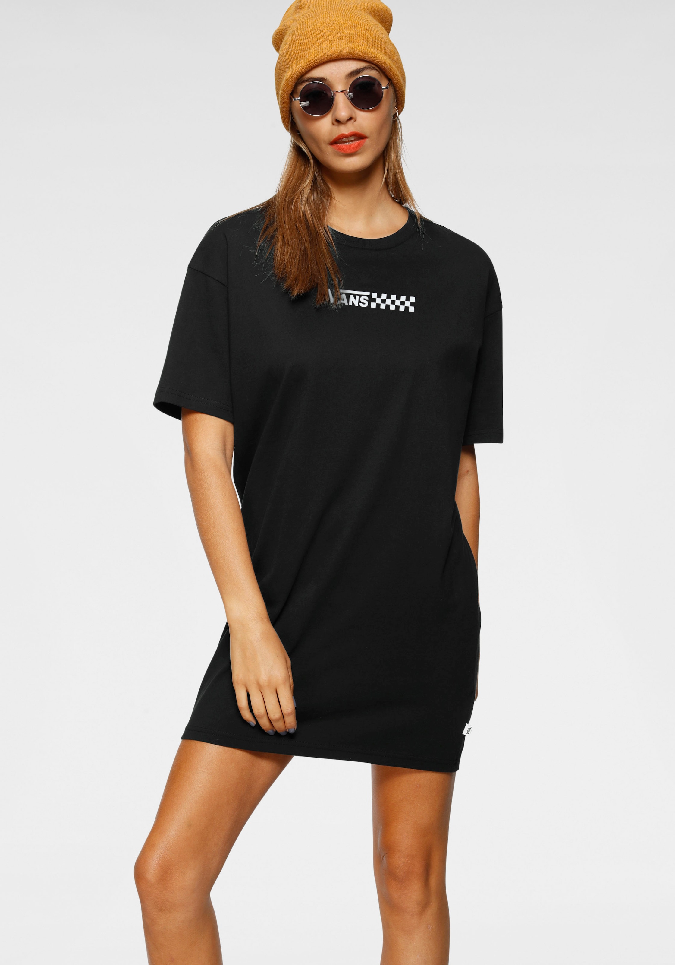 Vans Shirtkleid »CHALKBOARD RELAXED TEE DRESS«, mit Logodruck