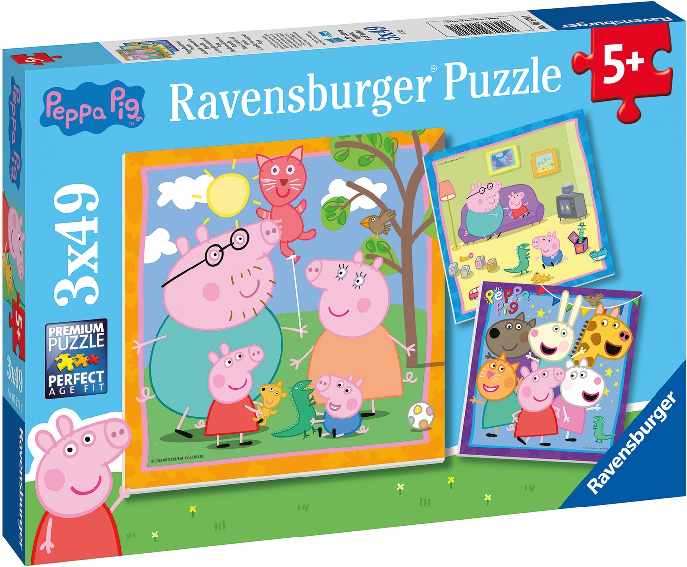 Ravensburger Puzzle »Peppas Familie und Freunde«, Made in Europe