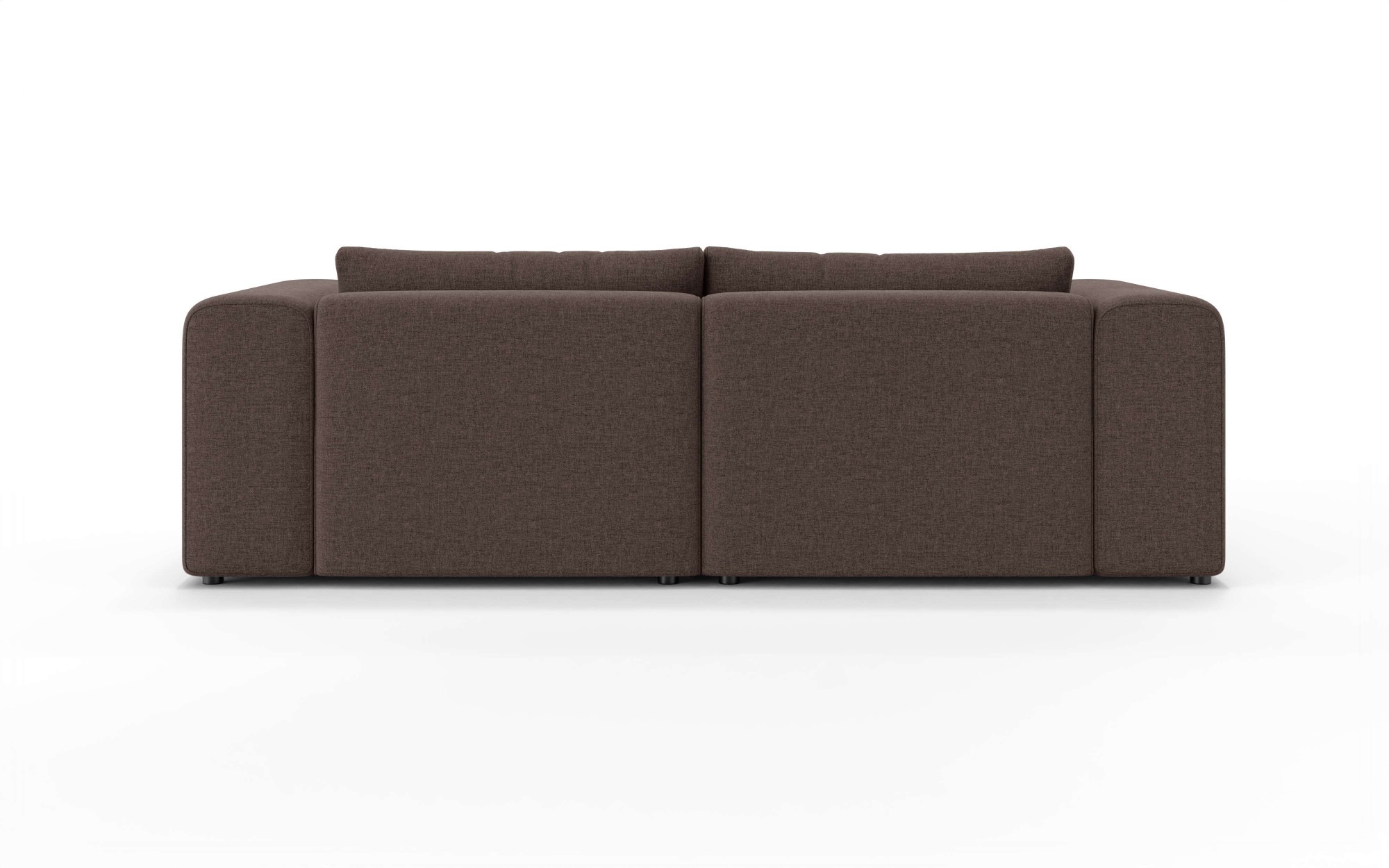 OTTO home Ecksofa »TIARRA Design-Sofa mit Ottomane recht/links bestellbar, Breite 241 cm« L-Form mit hochelastischer Schaum und Wellenunterfederung