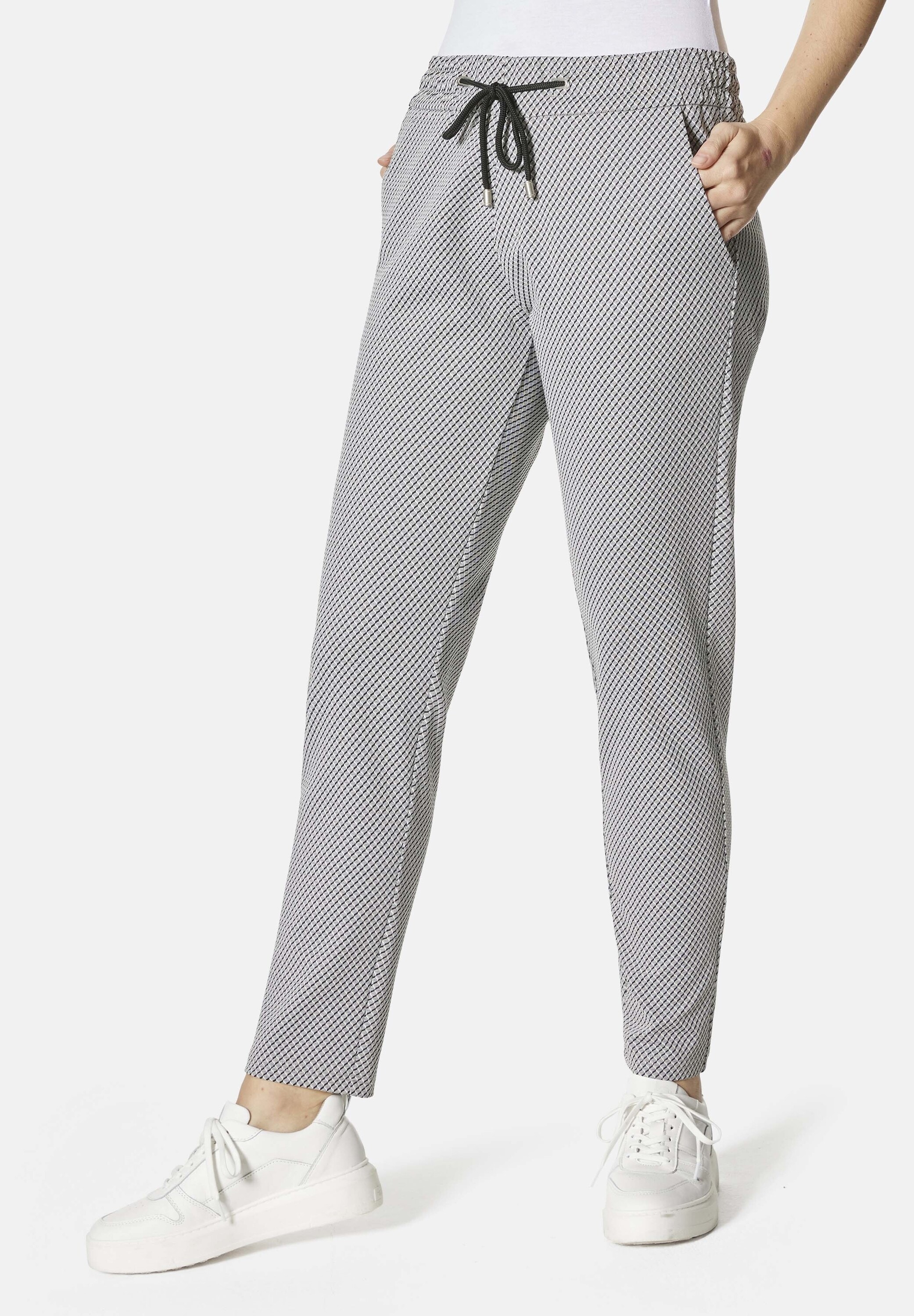 STOOKER WOMEN "Berlin Print Easy Fit Jeans" Tapered Fit Casual Stretch Mit Gummibund für Damen
