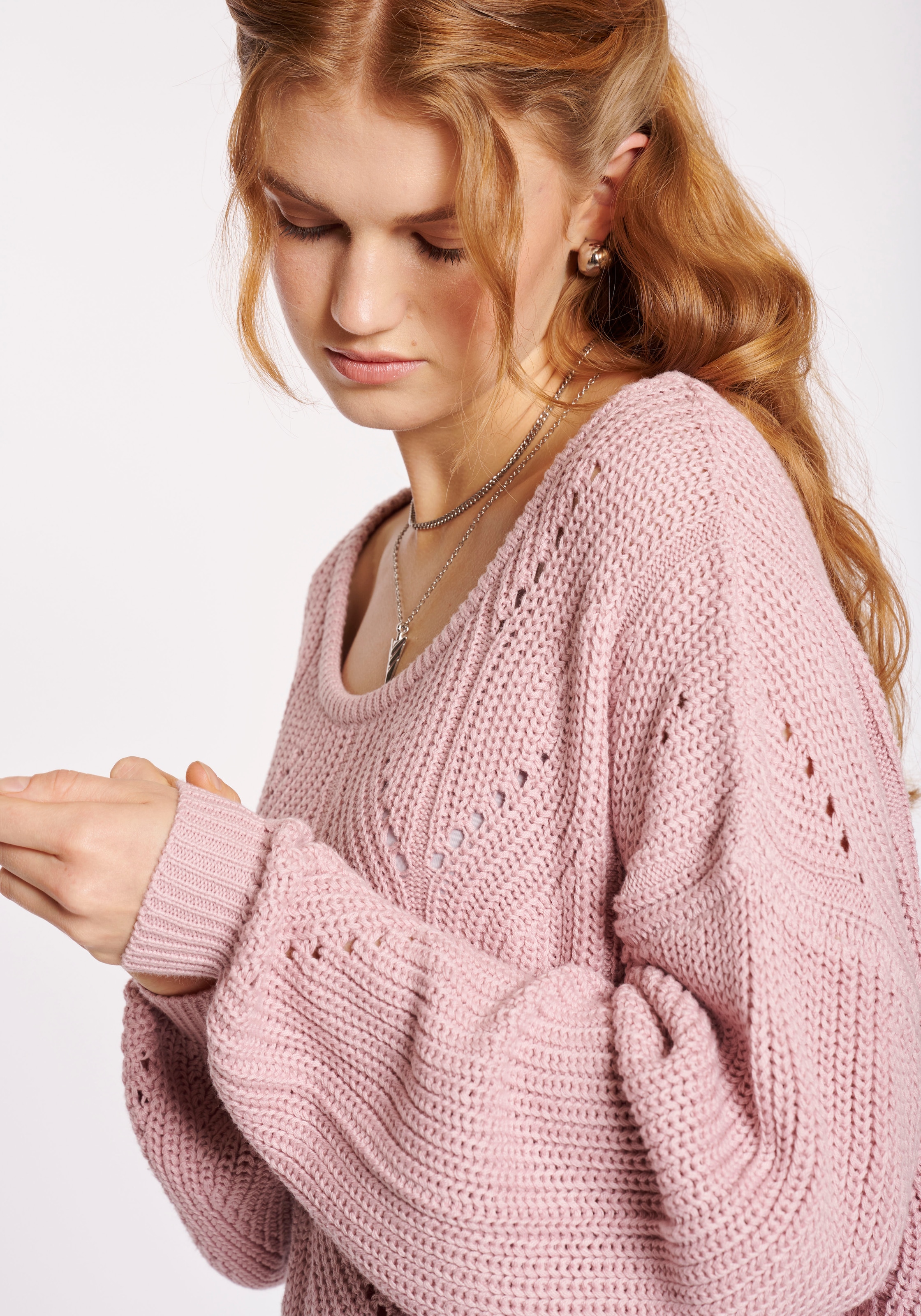 HaILY’S Strickpullover »LS C SK Ba44sia«
