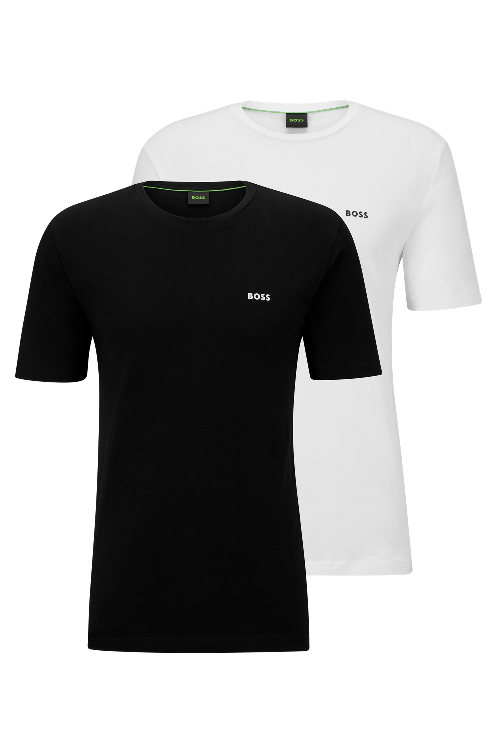 BOSS GREEN T-Shirt, 2er Packung, mit Logodruck günstig online kaufen
