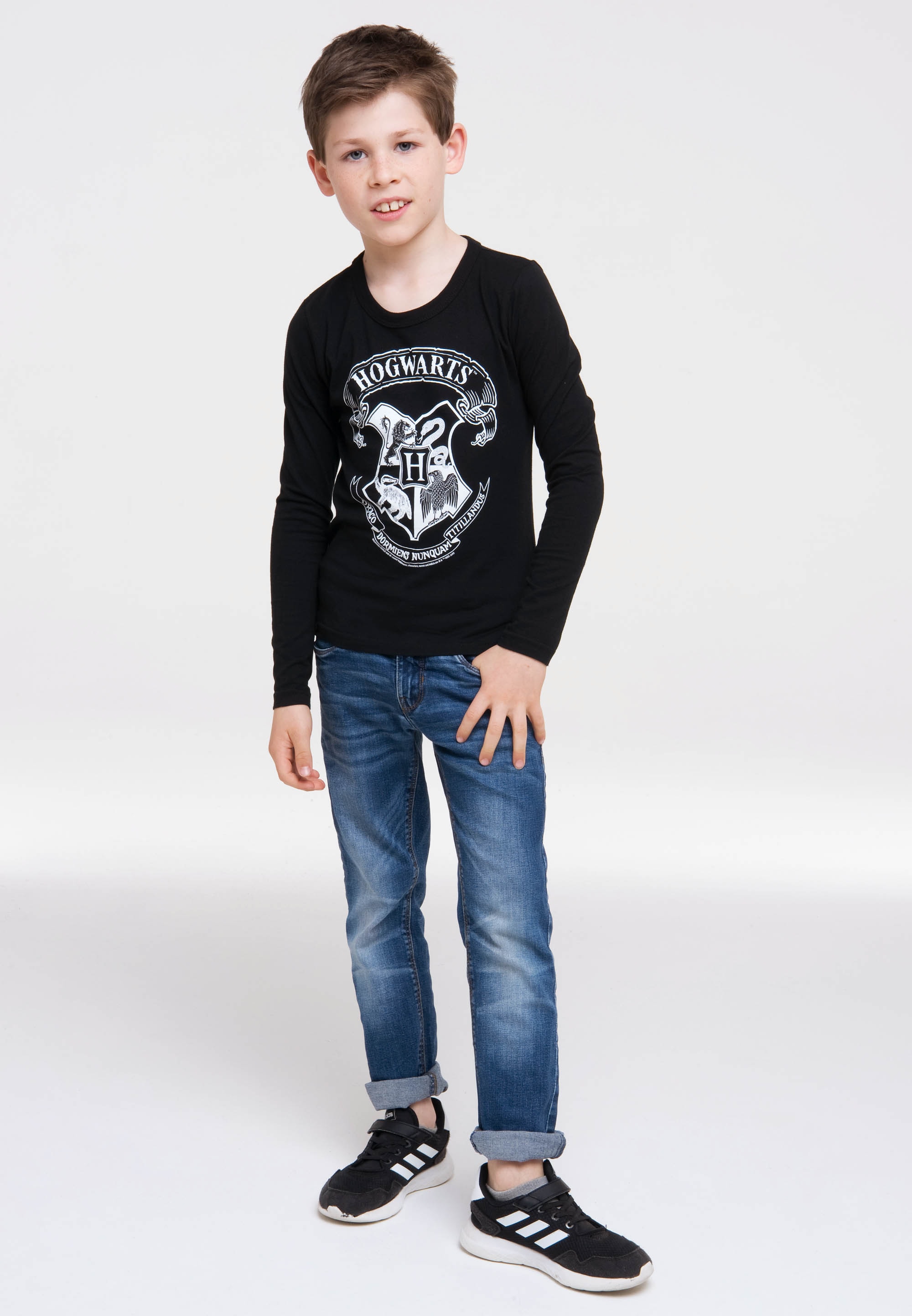 Langarmshirt »Harry Potter Hogwarts«, Print