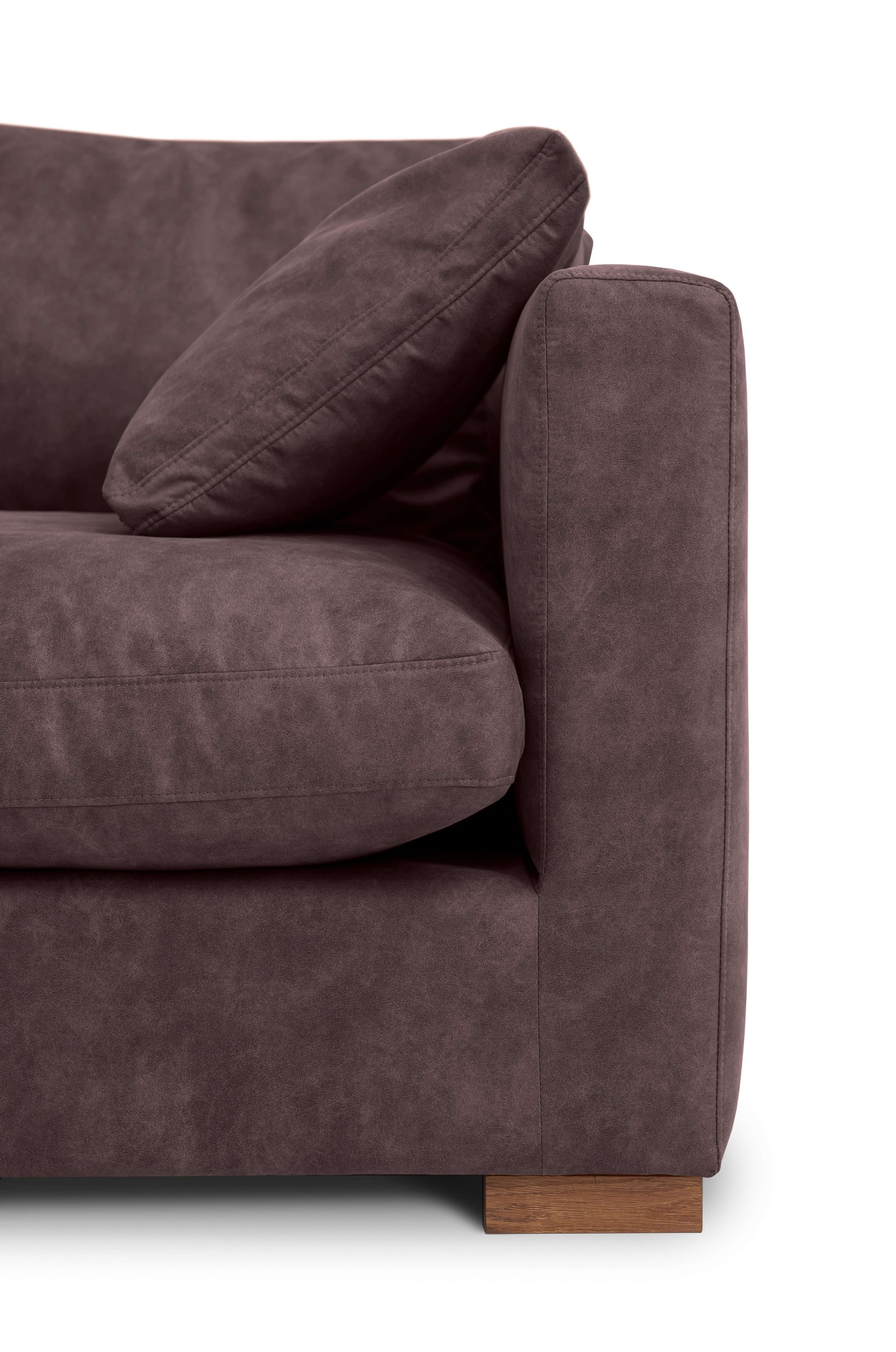 Home affaire Ecksofa »Coray«, Breite 266 cm, extra weich und kuschelig, mit Federn und Daunen