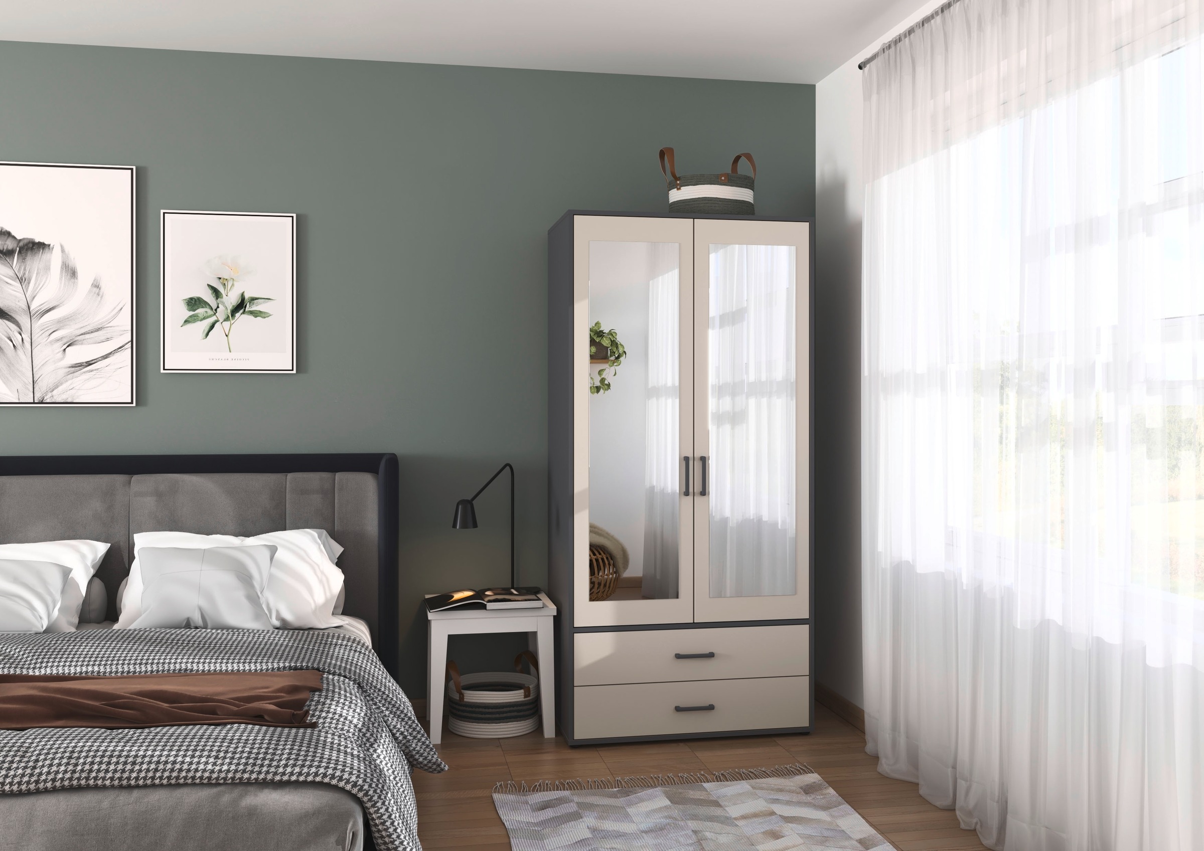 rauch Drehtürenschrank "Kleiderschrank Schrank Garderobe Wäscheschrank VOYA günstig online kaufen