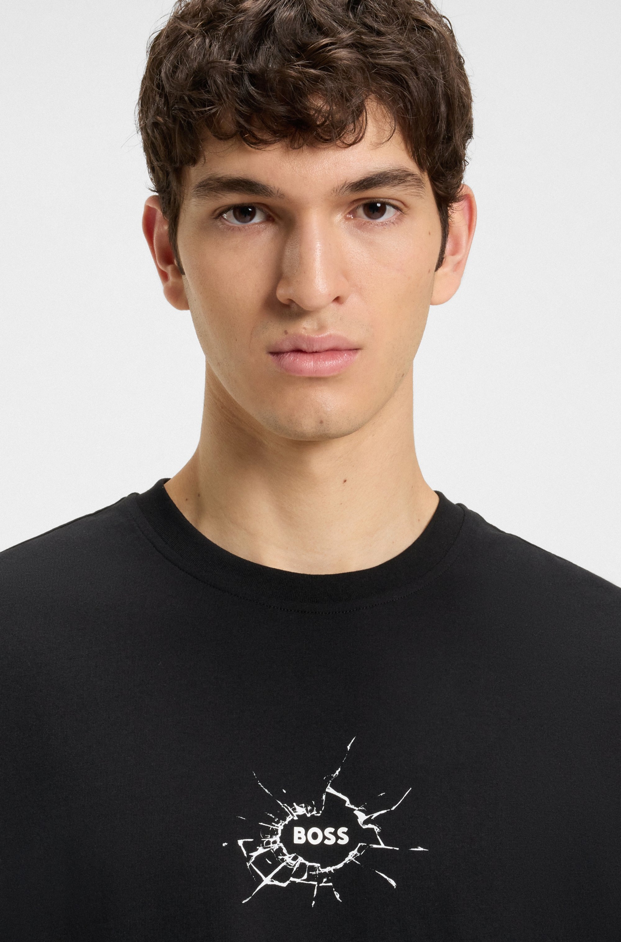 BOSS ORANGE T-Shirt "Te voyage", mit coolem Logo-Druck günstig online kaufen