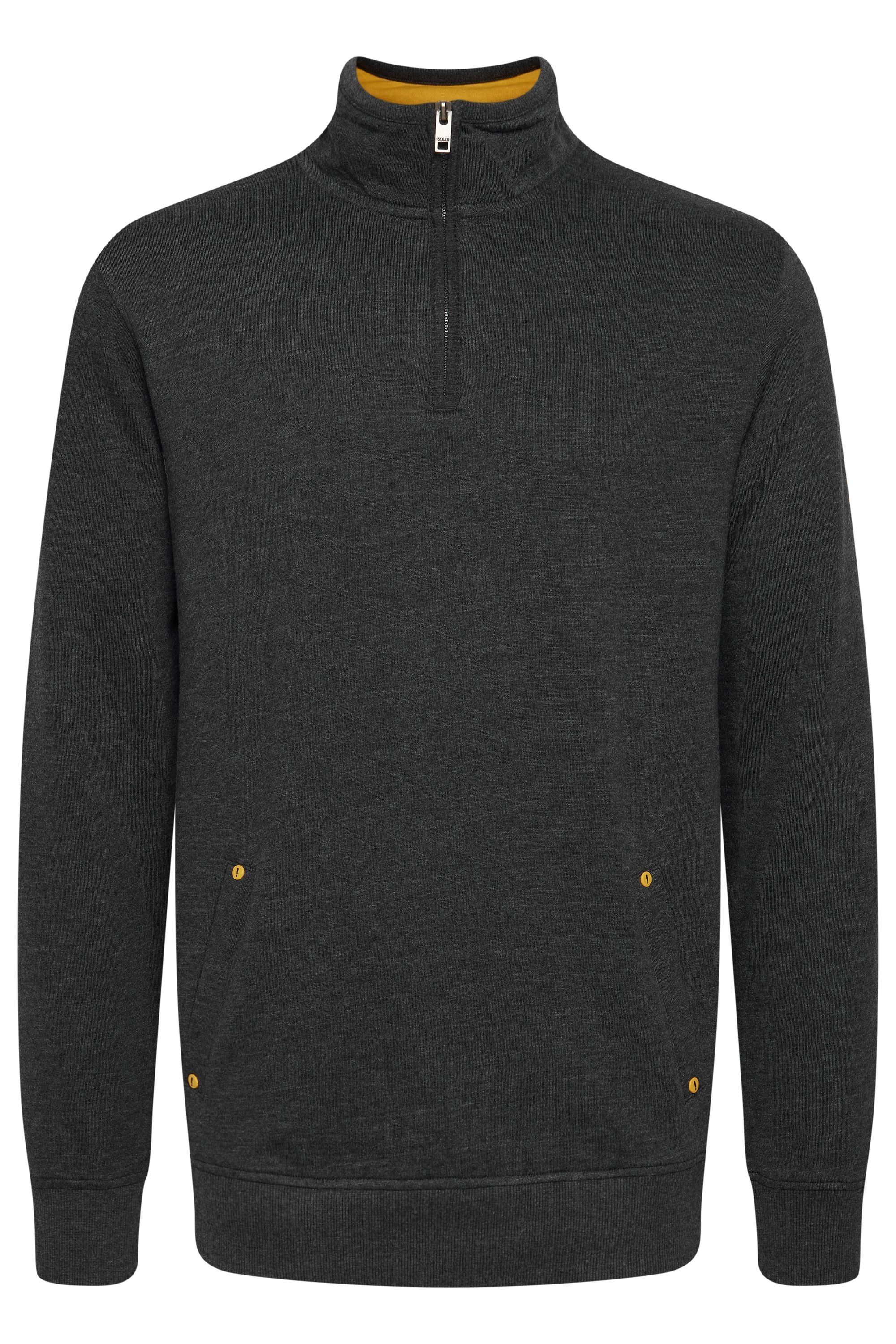 Solid Longpullover "Sweatshirtpullover SDKaran" günstig online kaufen