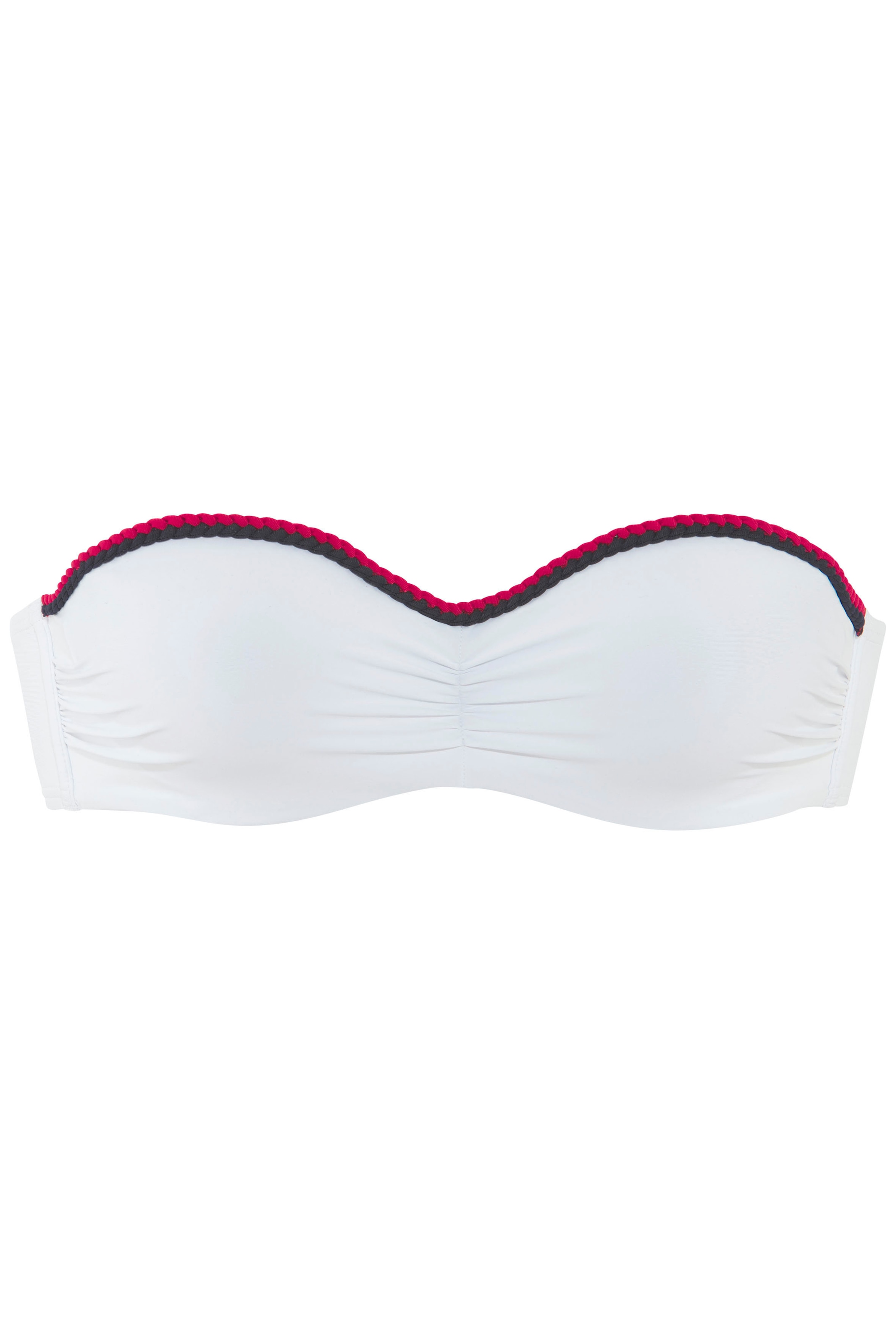 s.Oliver Bügel-Bandeau-Bikini-Top »Junis«, mit geflochtenen Details