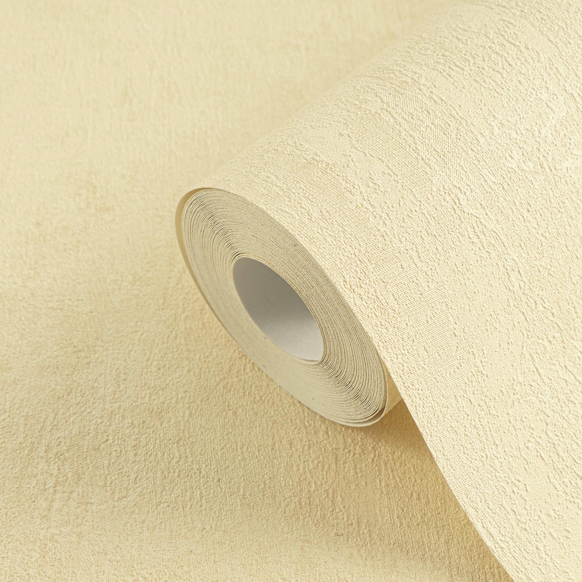 A.S. Création Vliestapete »Unitapete Putz-Optik Farbvarianten strukturiert« uni strukturiert