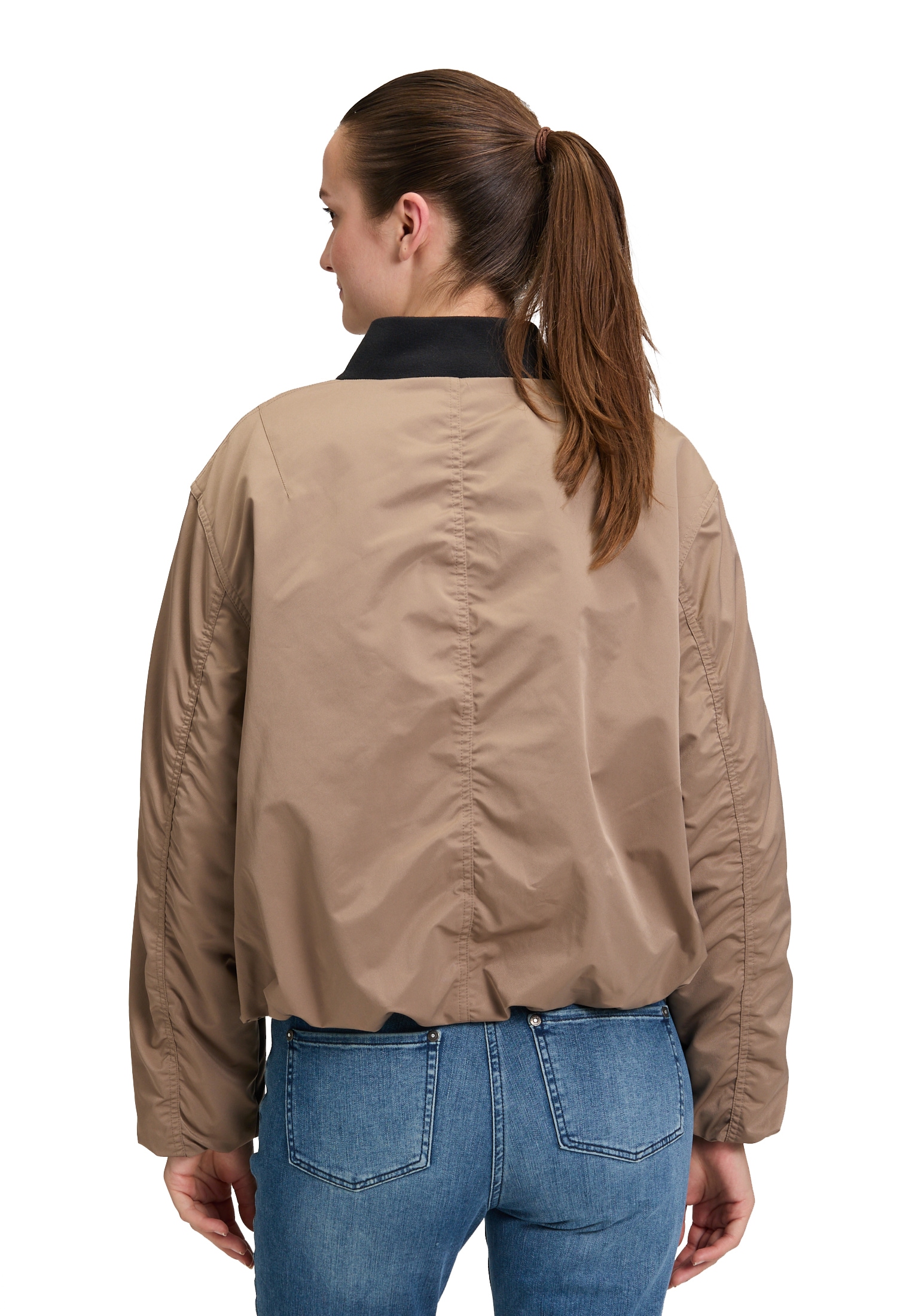 Amber & June Winterjacke »Amber & June Damen Winterjacke mit Kragen«