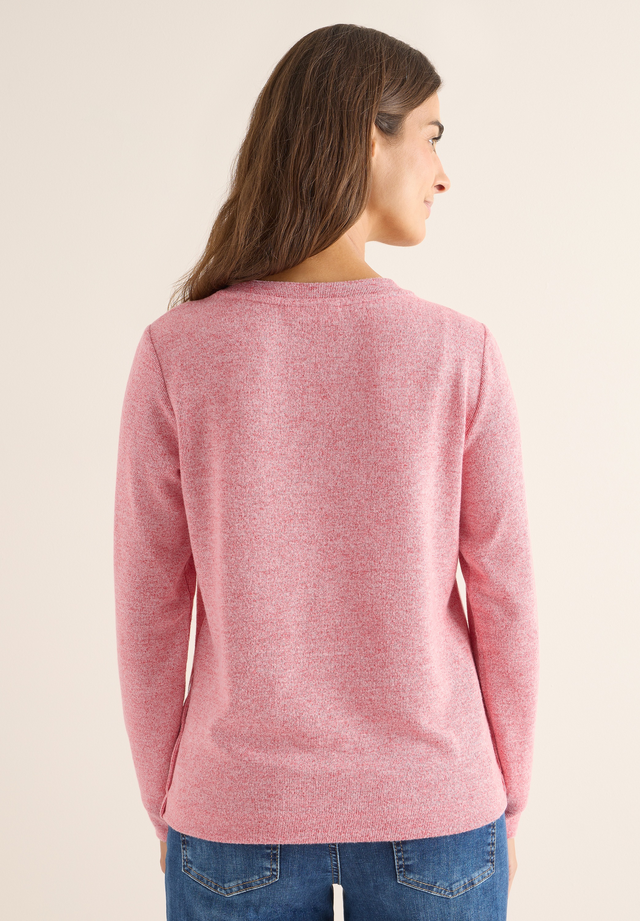 Cecil Langarmshirt, aus strecthigem Viskosematerial