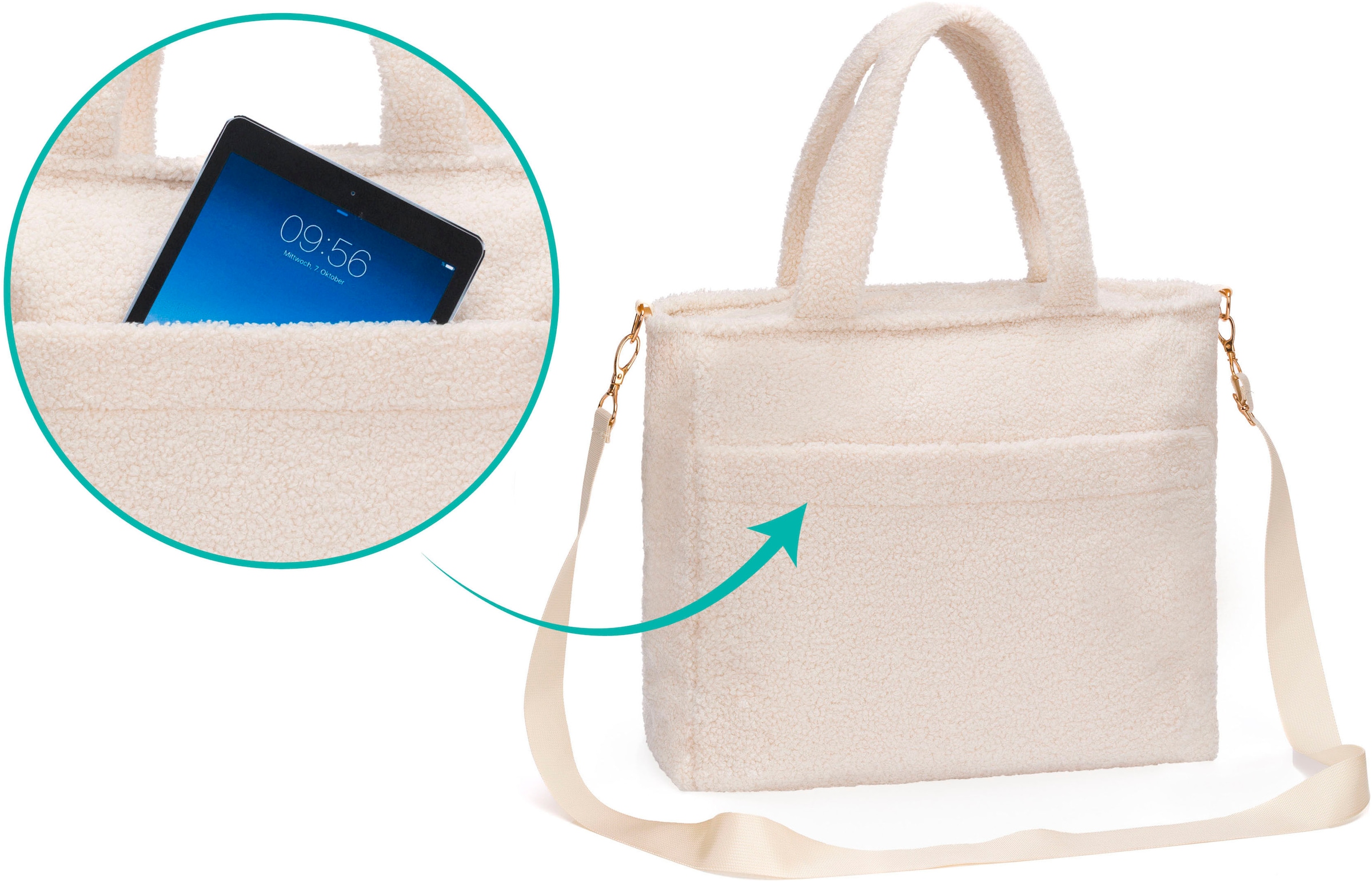 Fillikid Wickeltasche »Teddy«