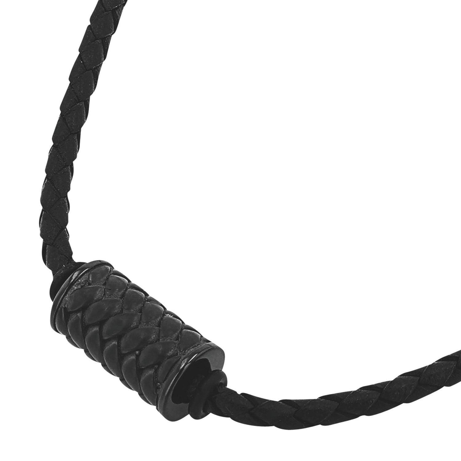 TOM TAILOR Kette mit Anhänger »Schmuck Geschenk Edelstahl Leder Kautschuk«
