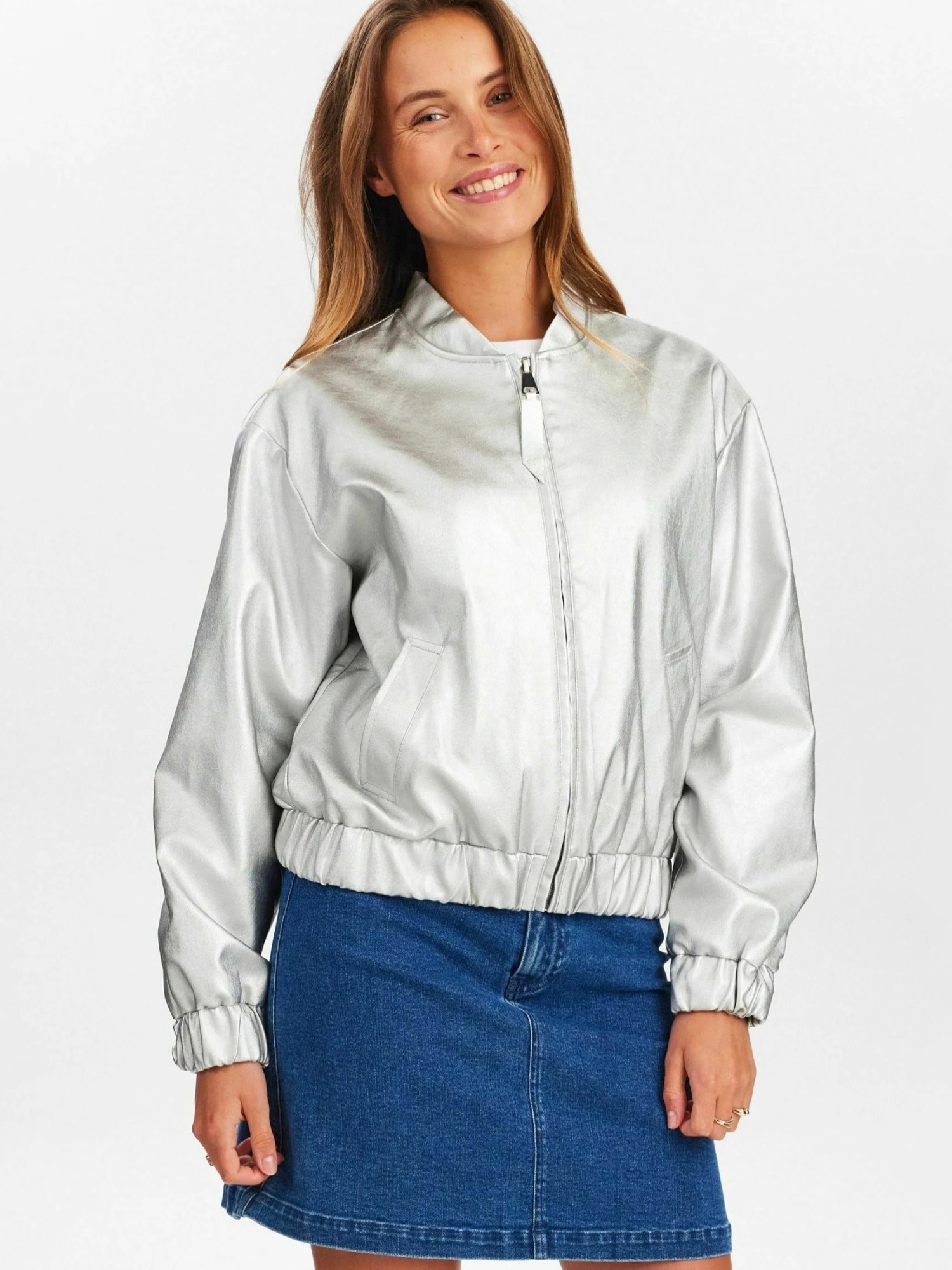 nümph Funktionsjacke "Nümph Metallic Jacket NUELLANORA" günstig online kaufen