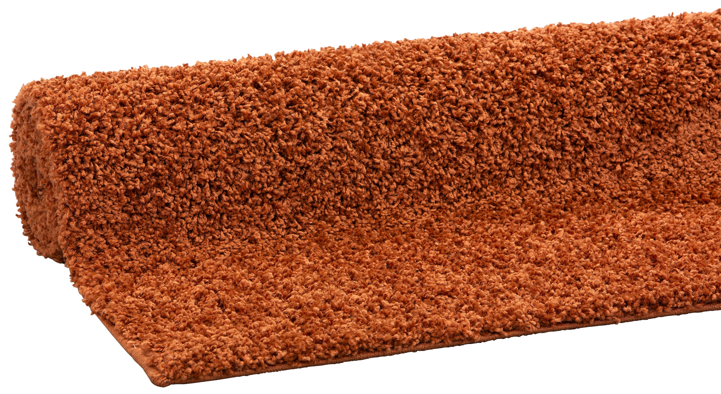 Bruno Banani Hochflor-Teppich »Shaggy Soft«, rechteckig, 30 mm Höhe, gewebt, Uni Farben, besonders weich und kuschelig