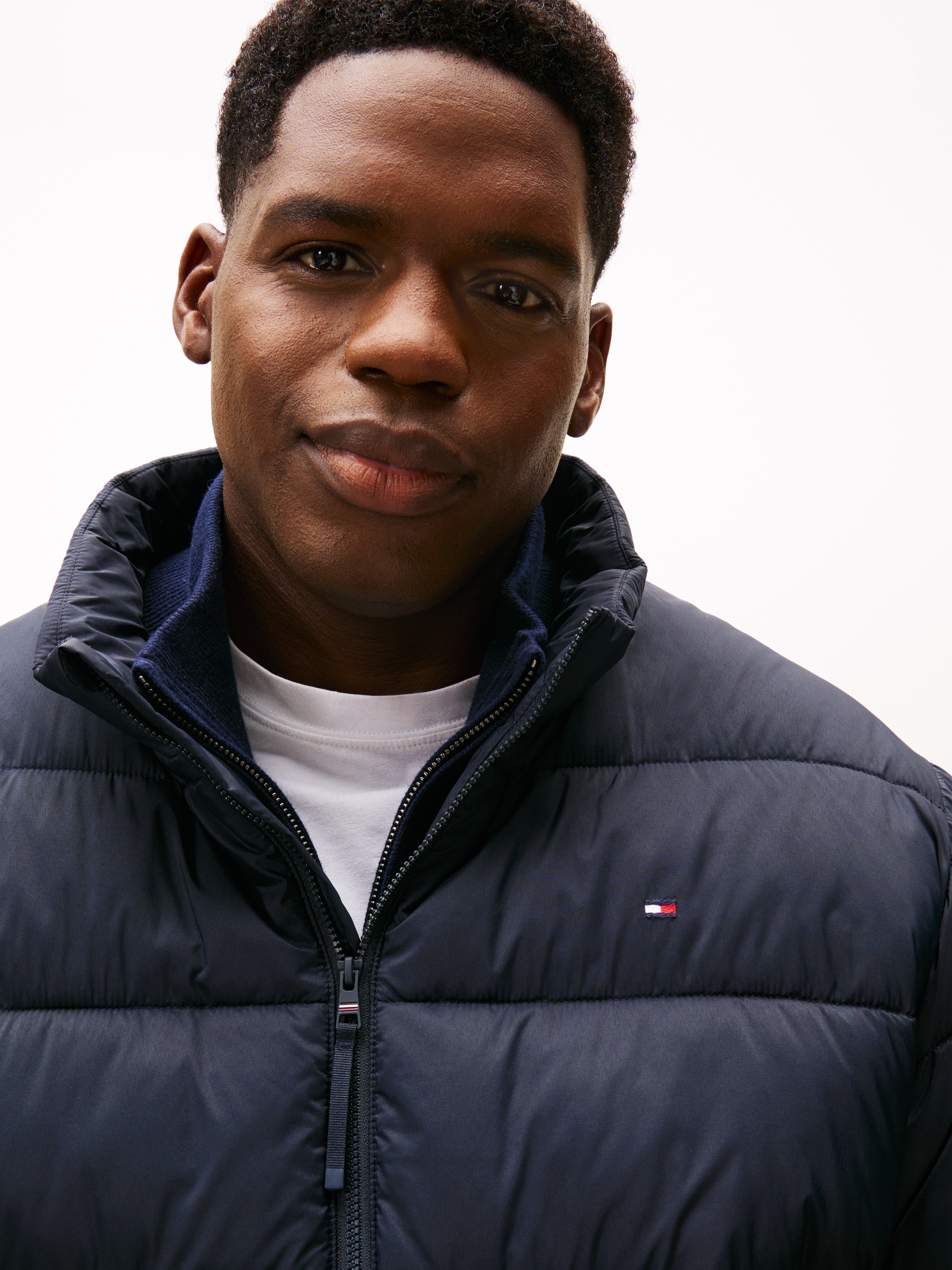 Tommy Hilfiger Big & Tall Steppjacke "STAND COLLAR JACKET", ohne Kapuze, Wi günstig online kaufen