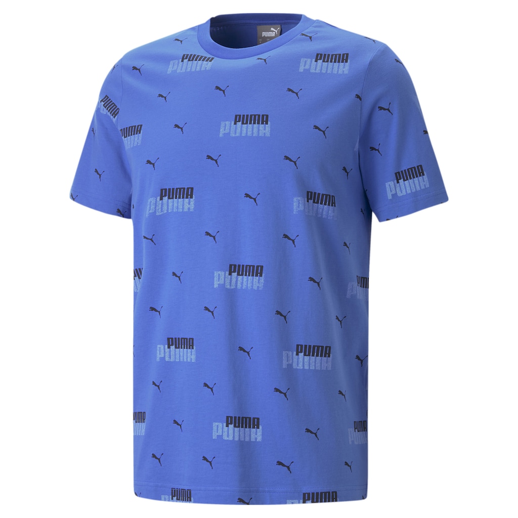 PUMA Trainingsshirt »Essentials+ Logo Power Printed T-Shirt für Herren«