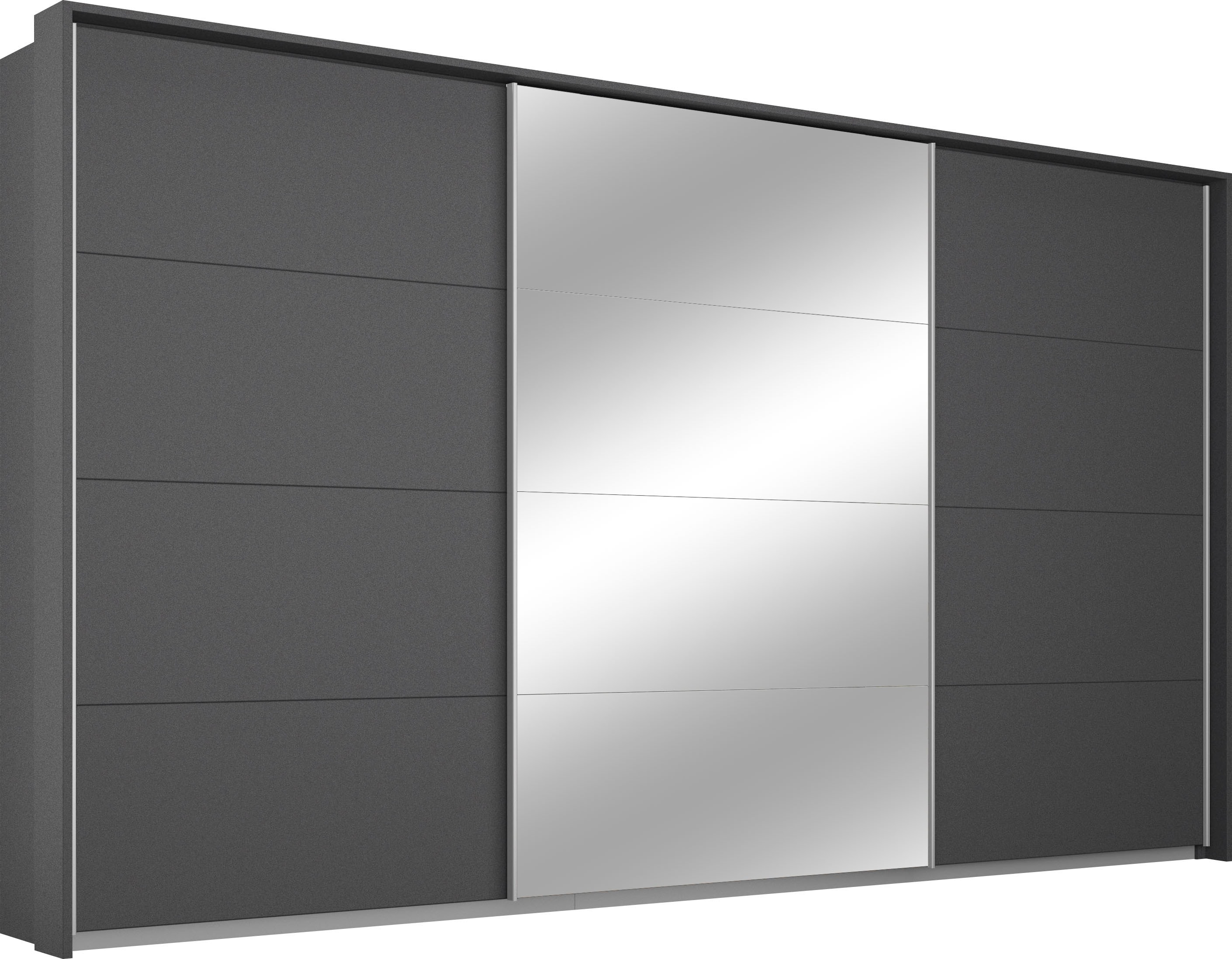 OTTO home Kleiderschrank "Kleiderschrank Schrank Garderobe Wäscheschrank TOMA mit Passepartout" Breiten 211/278/323/368 cm, Höhen 214/233 cm inkl. Passepartout, inkl. Regaleinsatz sowie zusätzlichen Einlegeböden MADE IN GERMANY
