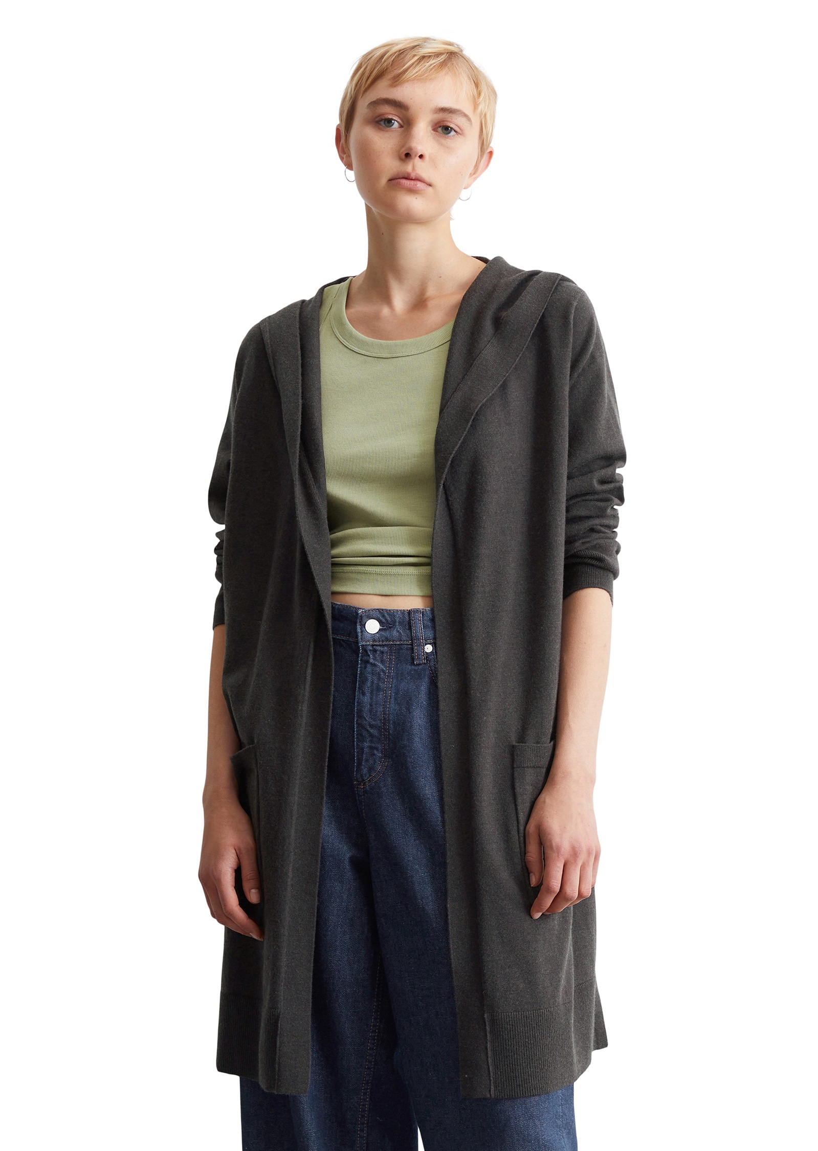 Marc OPolo DENIM Cardigan "aus softem Organic Cotton-Mix"