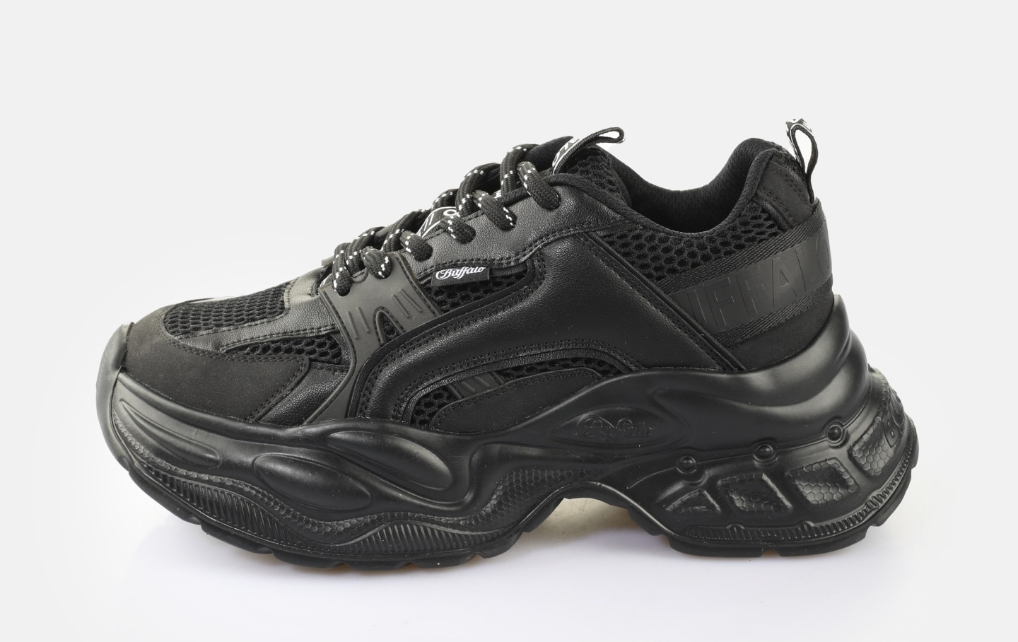 Buffalo Plateausneaker »YUNO«, Chunky-Sneaker, Schnürschuh, Leichtgewicht mit Memory Foam-Innensohle