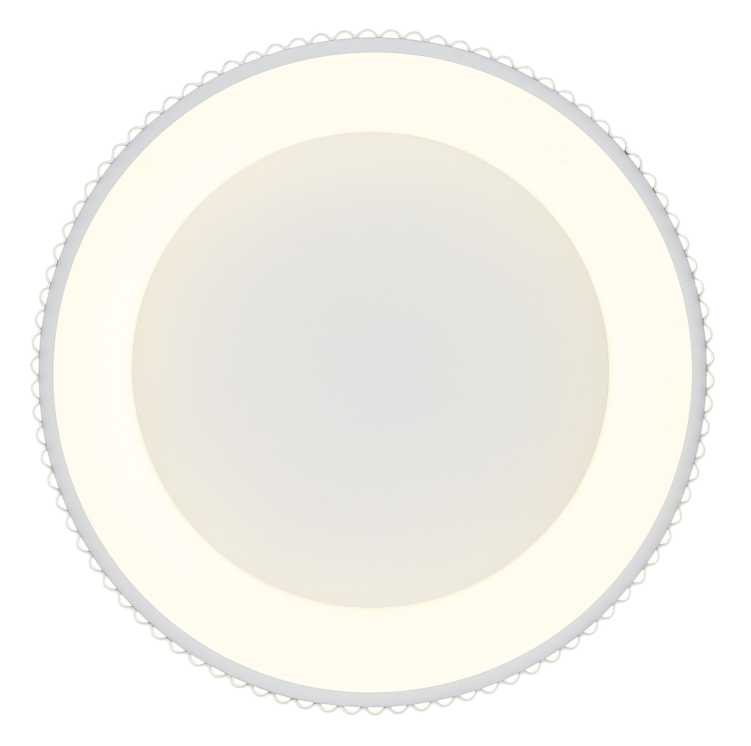 GLOBO LIGHTING Deckenleuchte »KEMP« LED-Modul 1 Stk. LED Deckenleuchte weiß matt, dimmbar, Memoryfunktion, modern