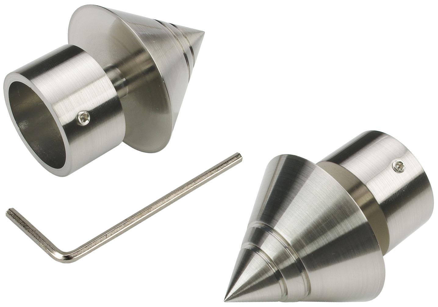 Liedeco Gardinenstange "CELKEGEL01SG1L" Ø 25 mm 1 läufig-läufig Fixmaß 1-lä günstig online kaufen