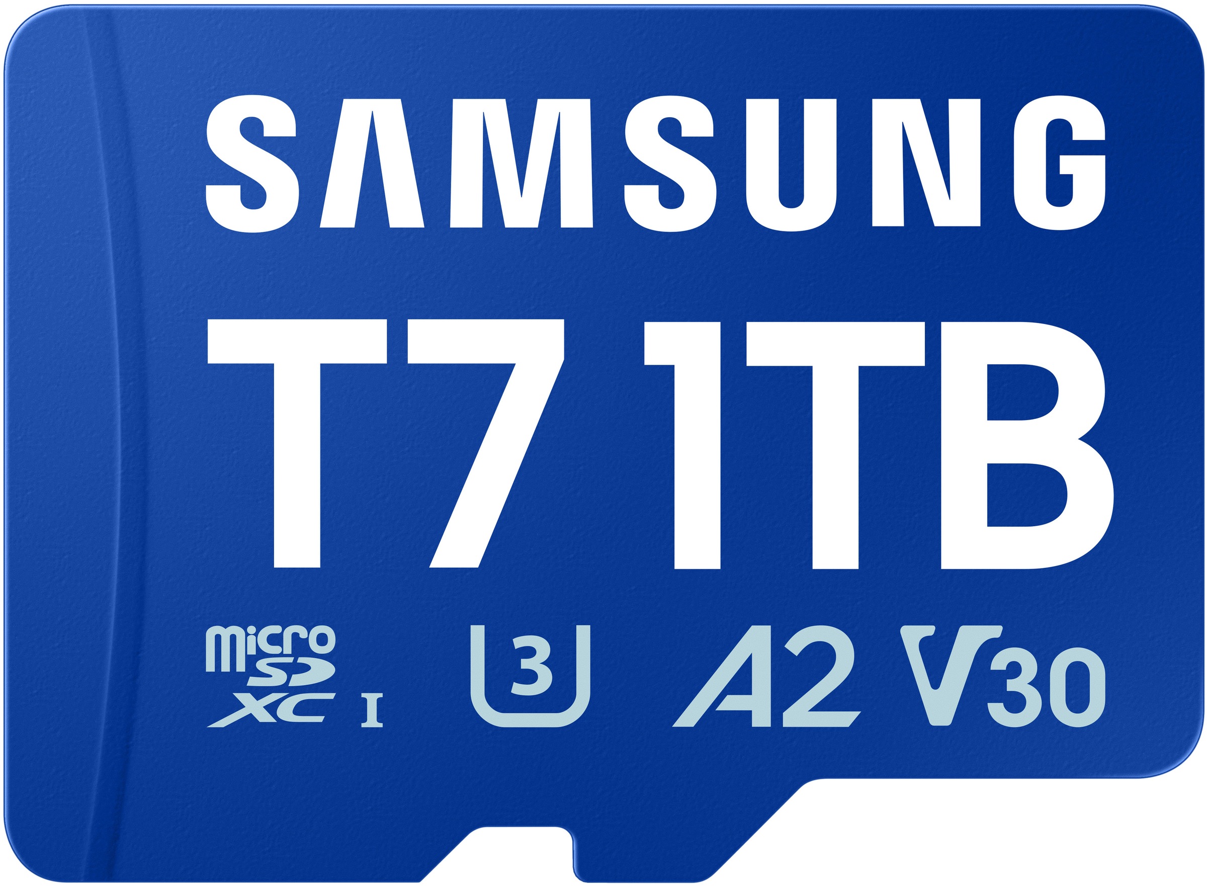 SAMSUNG Speicherkarte "T7", 1000 GB, blau, Speicherkarten
