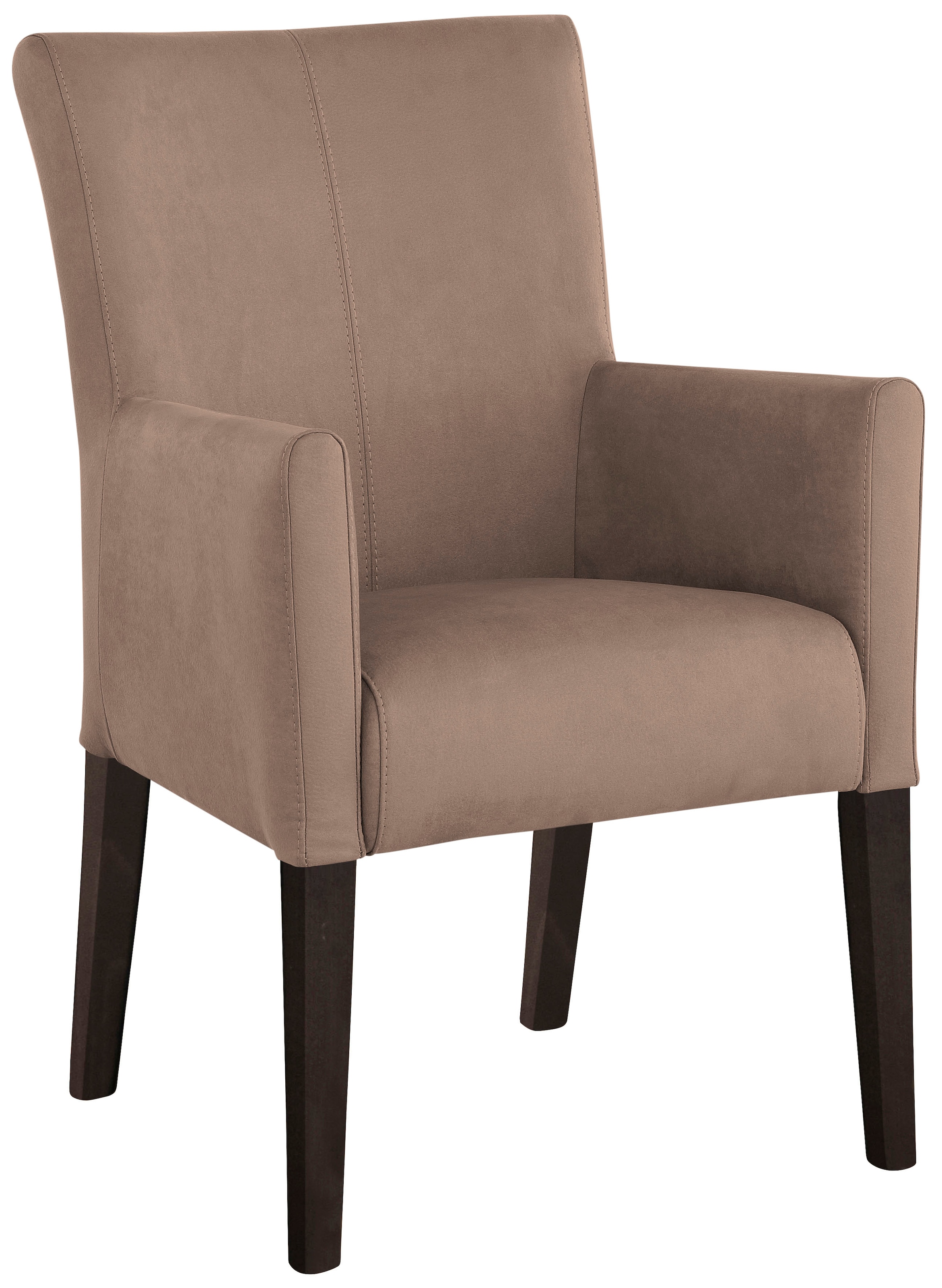 Home affaire "King" () Polsterstuhl, Armlehnstuhl, Gestell Massivholz günstig online kaufen