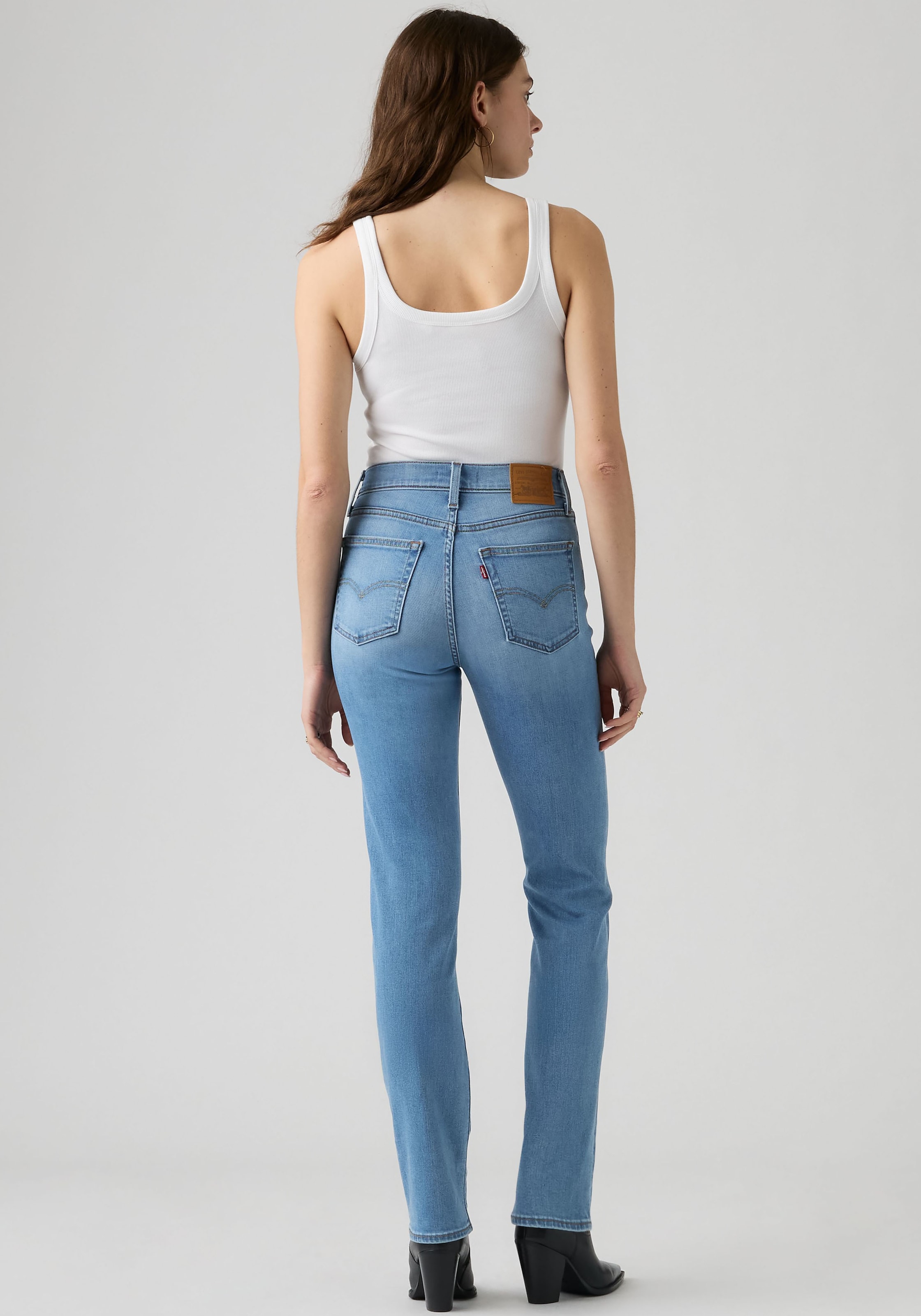 Levi's® Slim-fit-Jeans »722 HIGH RISE SLIM« mit Lyocell und Stretch