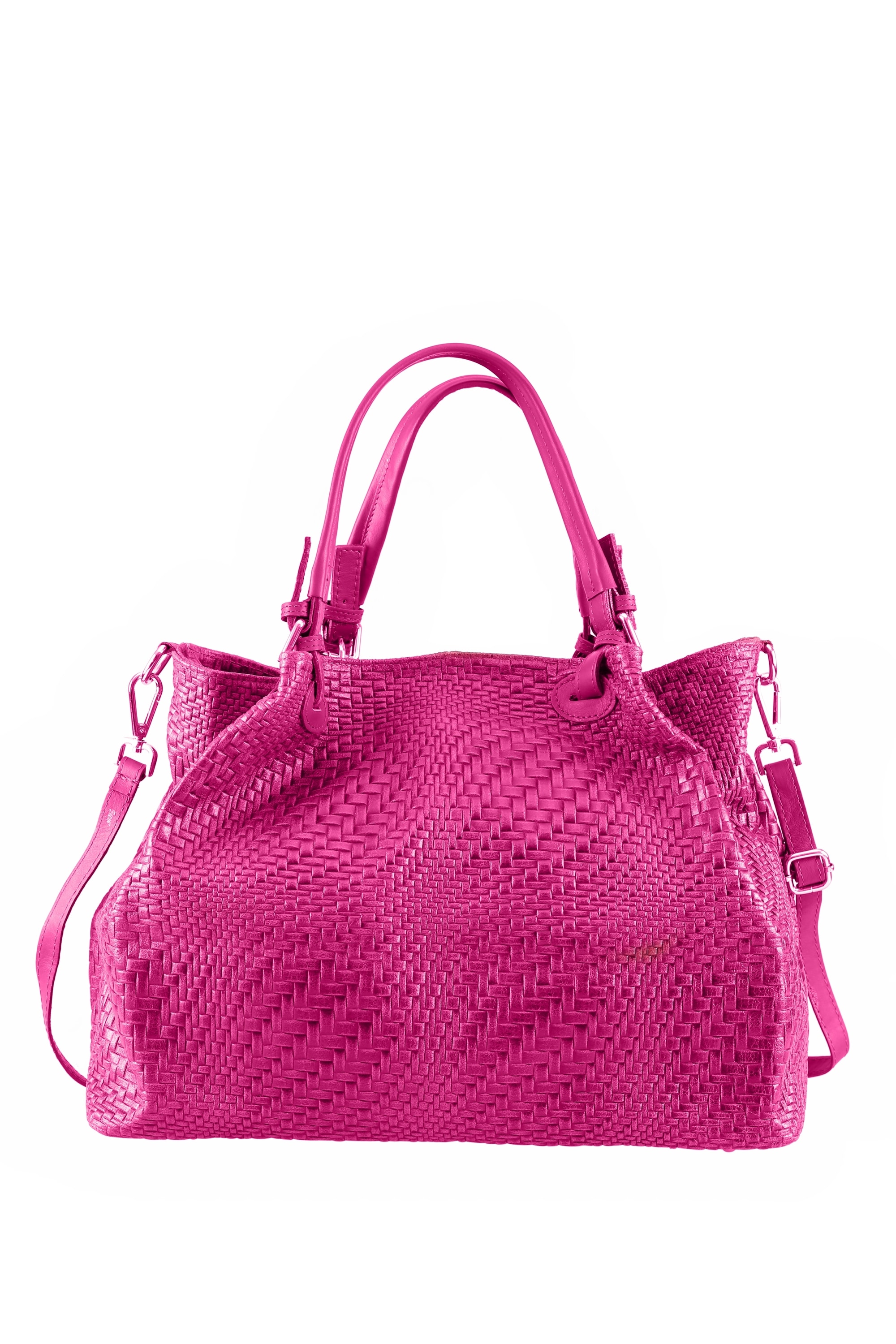 COLLEZIONE ALESSANDRO Schultertasche »Italy« in modischer Flechtoptik