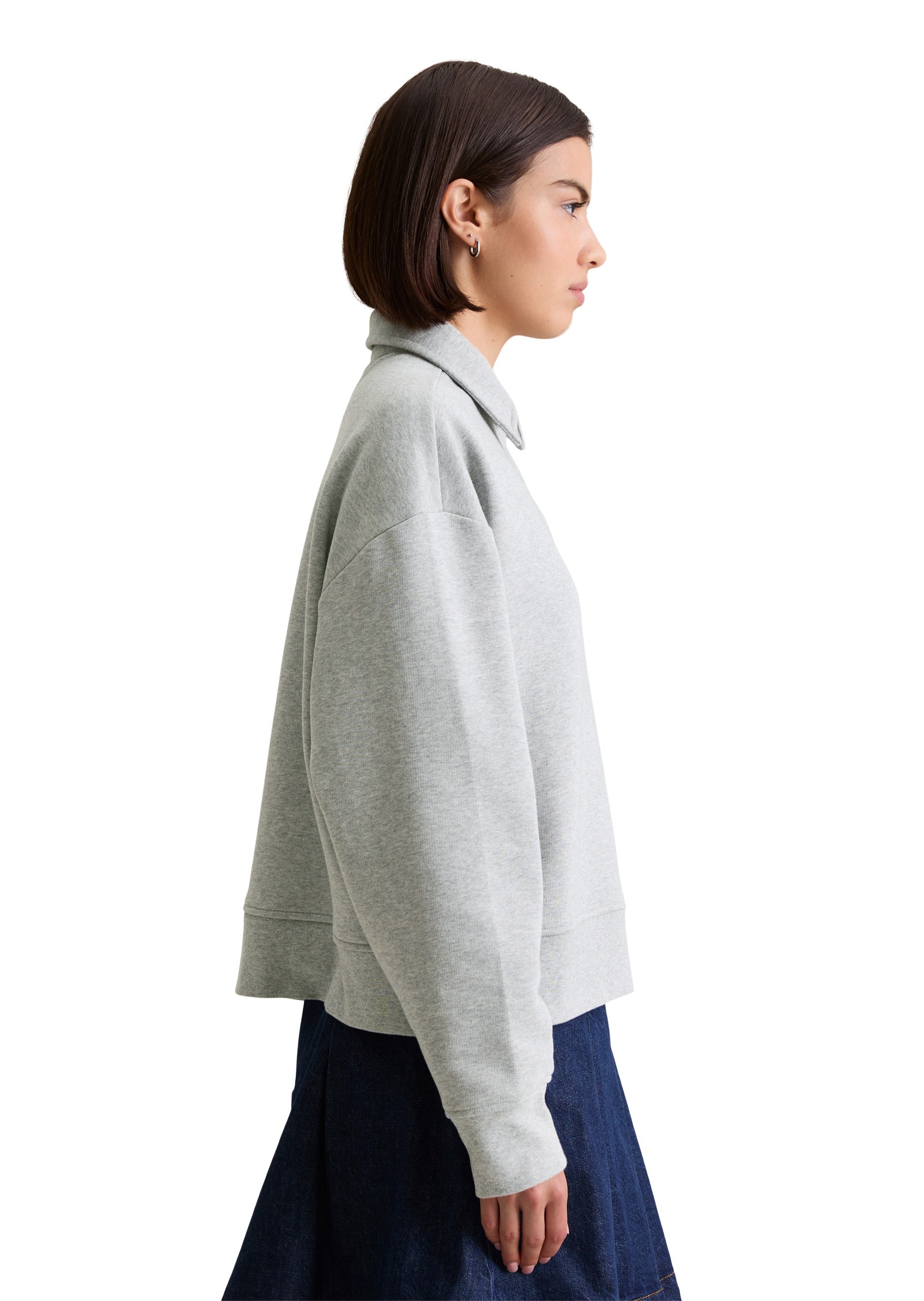 Marc OPolo DENIM Sweatshirt "aus reiner Bio-Baumwolle" günstig online kaufen