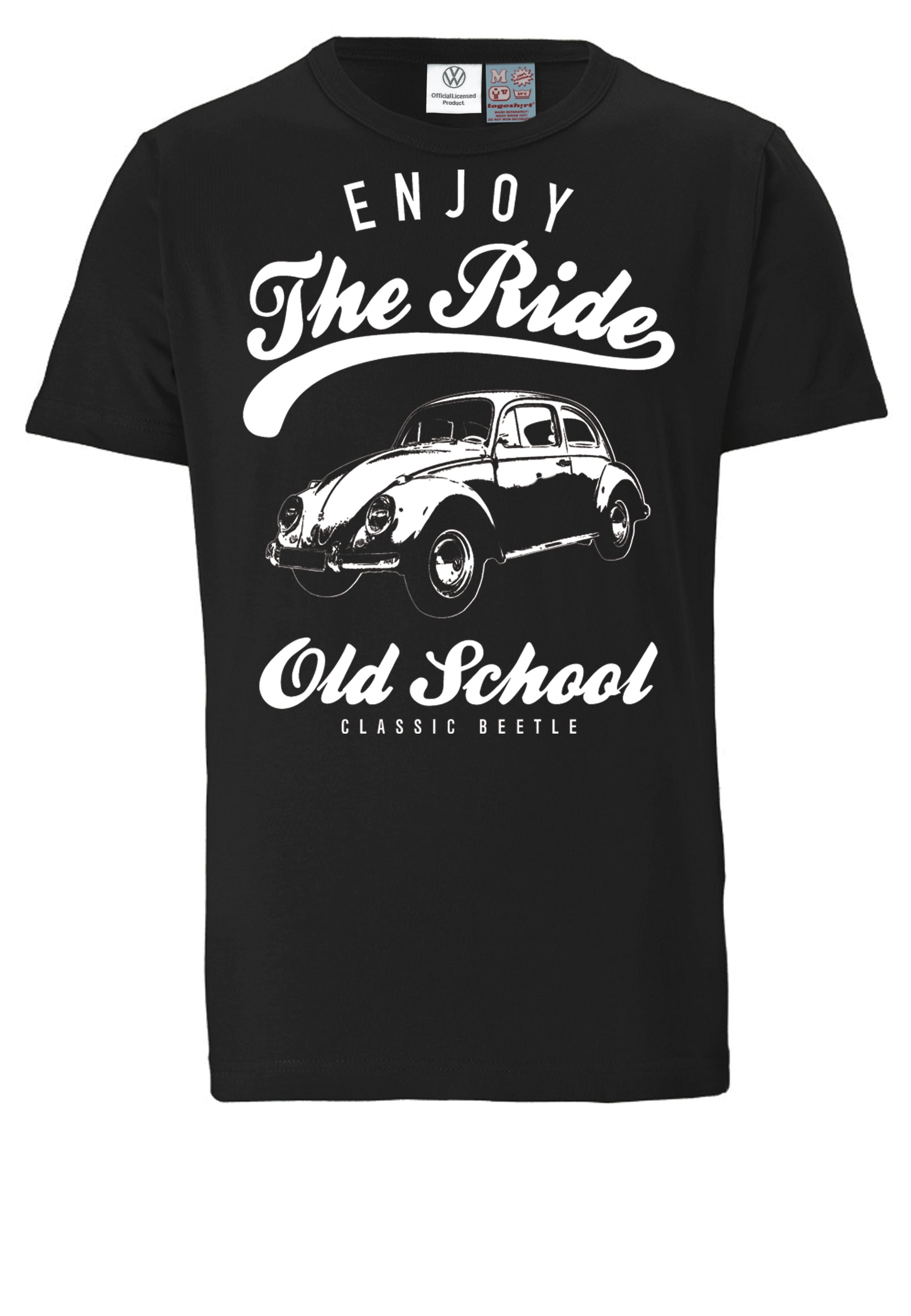LOGOSHIRT T-Shirt »Volkswagen«, mit lizenziertem Originaldesign