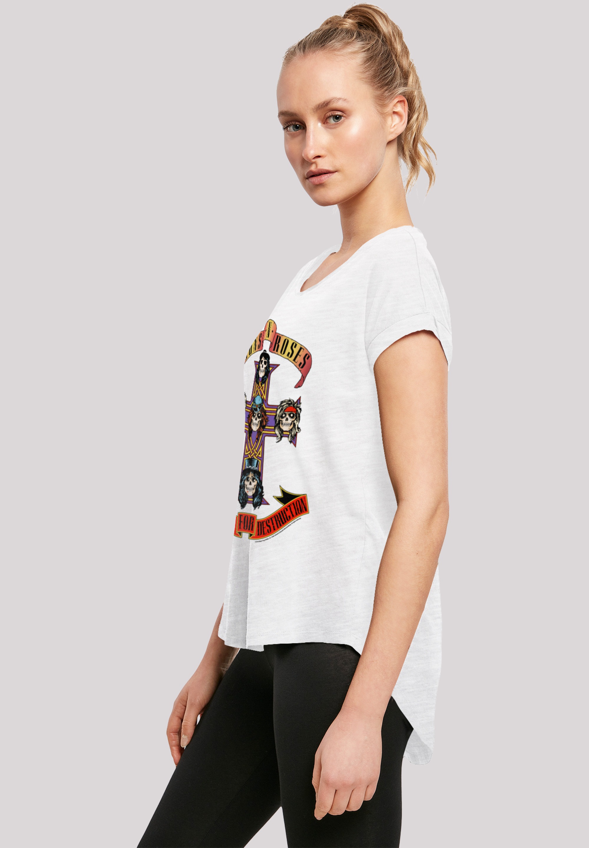 F4NT4STIC T-Shirt »Guns 'n' Roses Band Appetite For Destruction«, Print