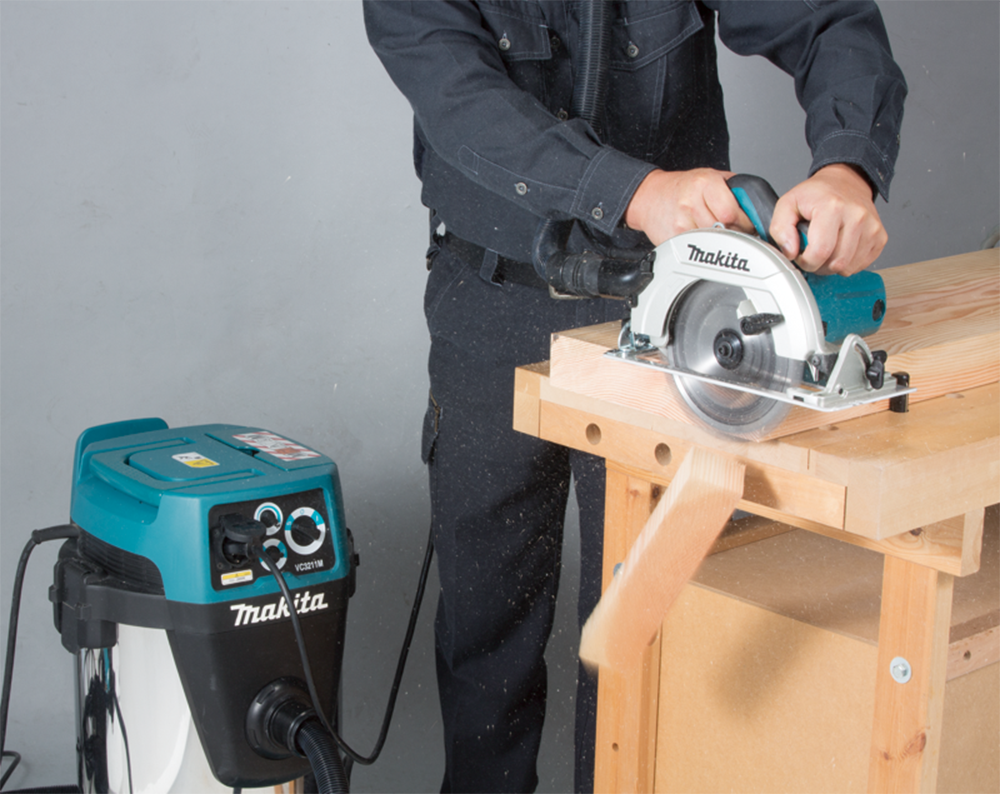 Makita Handkreissäge »»HS7611« 1.600 W, 65 mm, 5.500 min- ¹« Leistungsfähige Handkreissäge für den professionellen Einsatz