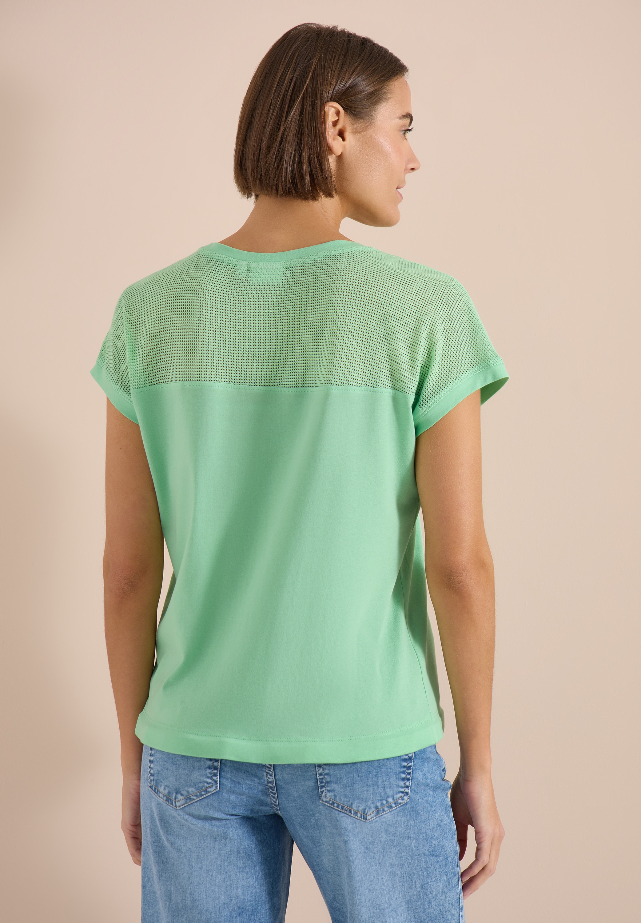 Cecil Blusenshirt im soften Baumwoll-Mix