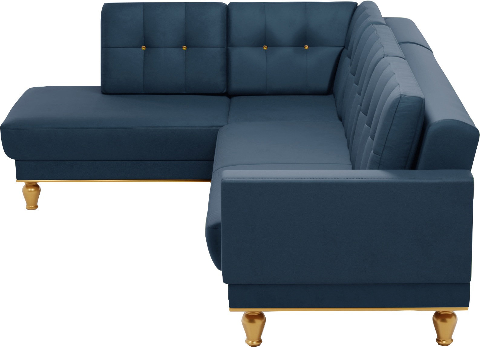 Thumbnail - sit&more Ecksofa "Orient 5 L-Form", mit Strass-Stein, wahlweise mit Bettfunktion und Bettkasten