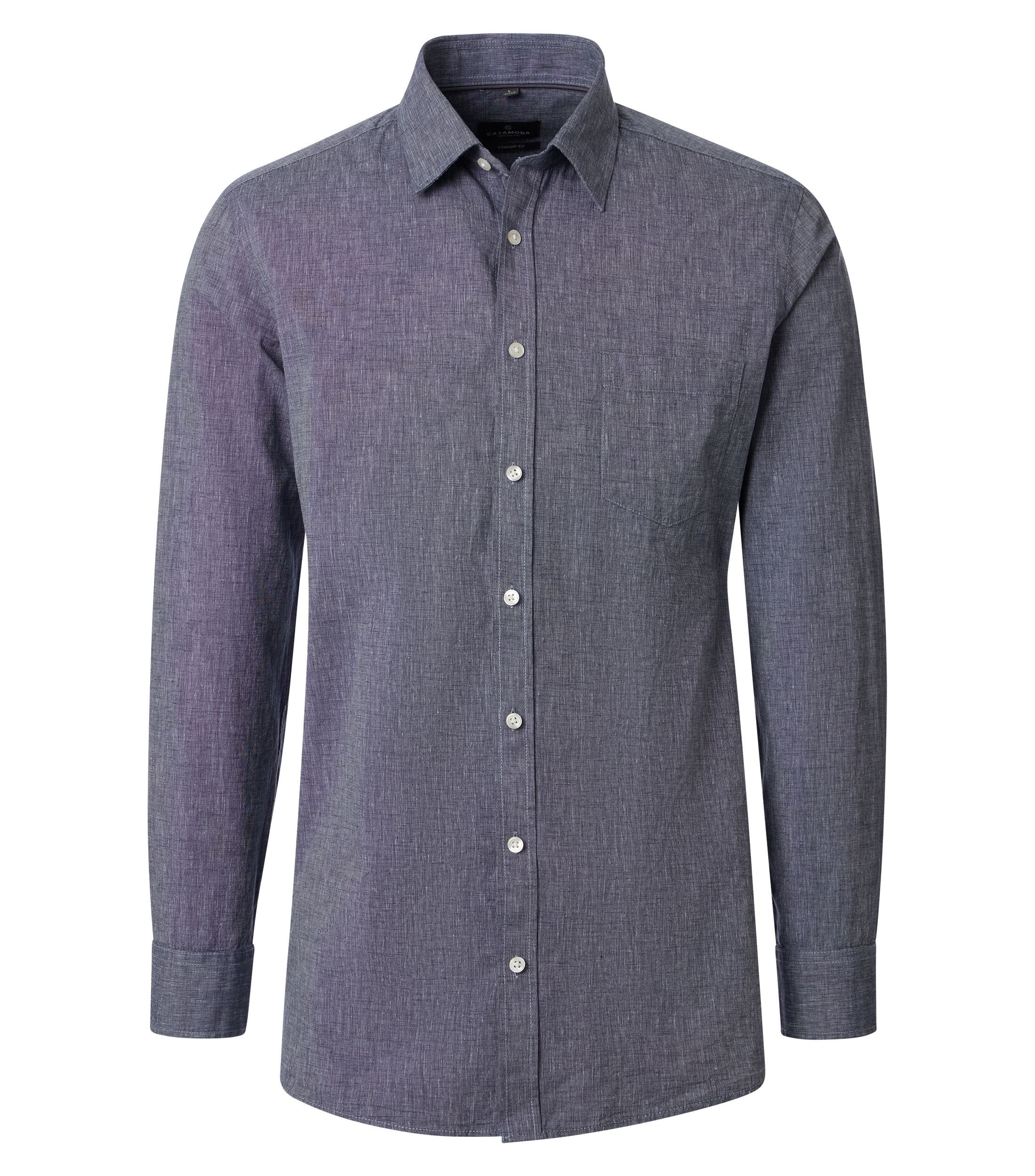 CASAMODA Leinenhemd "CASAMODA Leinenhemd uni" günstig online kaufen