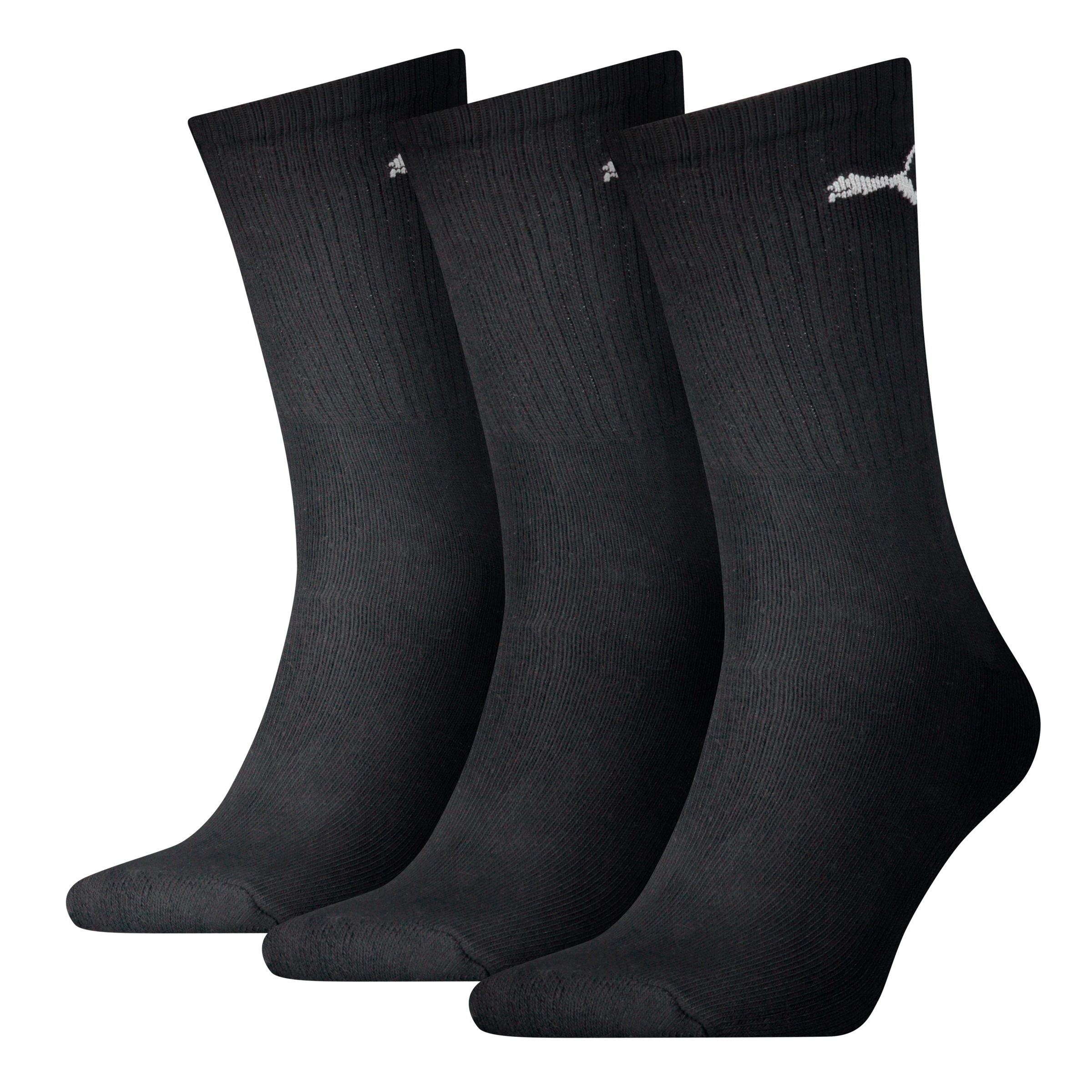 PUMA "PUMA UNISEX CREW SOCK 3P" 3 Paar, mit farblichem Logo