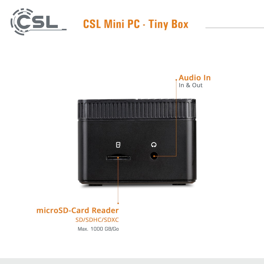 CSL Mini-PC »Tiny Box«