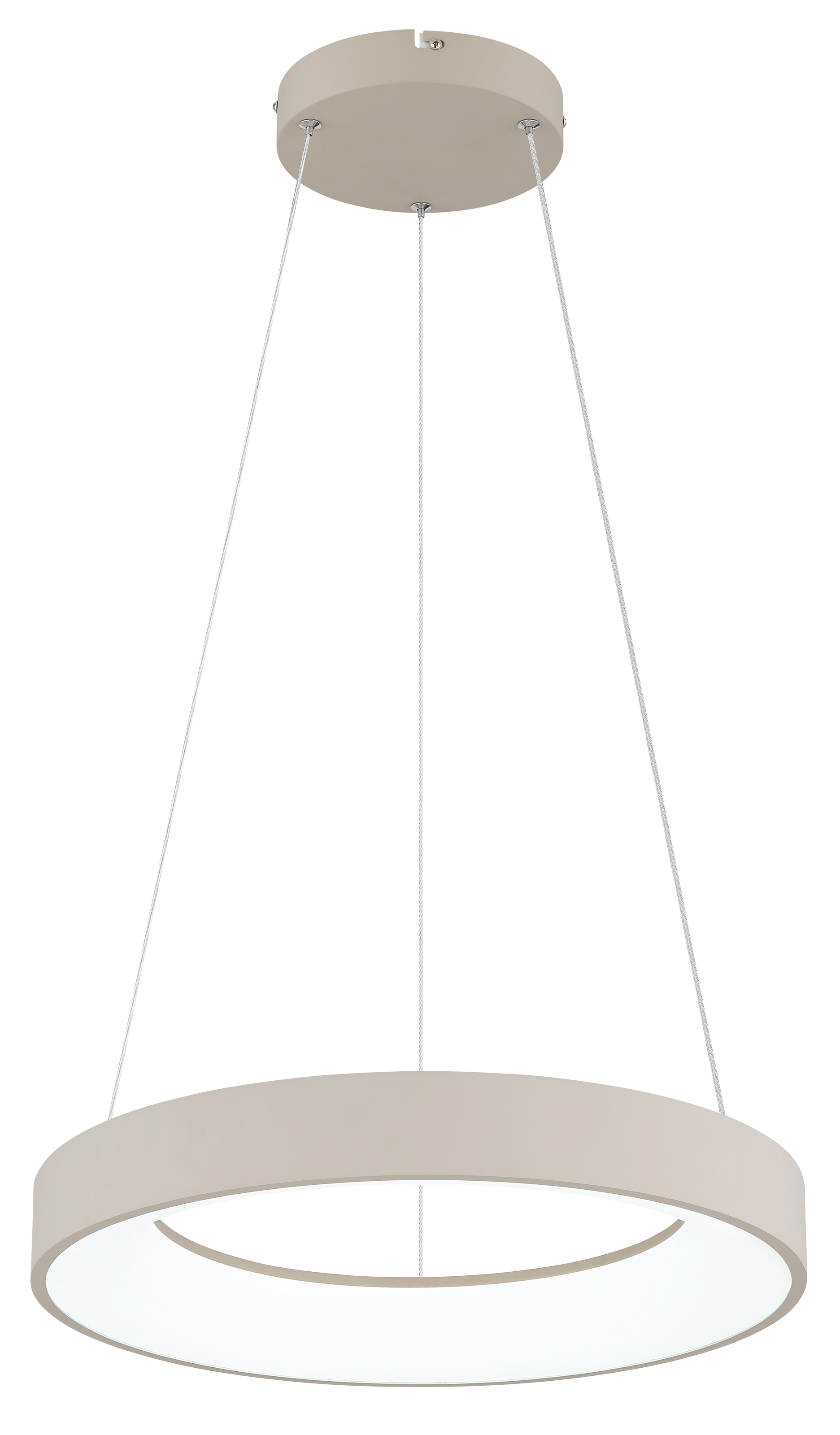 GLOBO LIGHTING Hängeleuchte »GALLEGOS« LED-Modul 1 Stk. LED Hängeleuchte für Esszimmer sandfarben