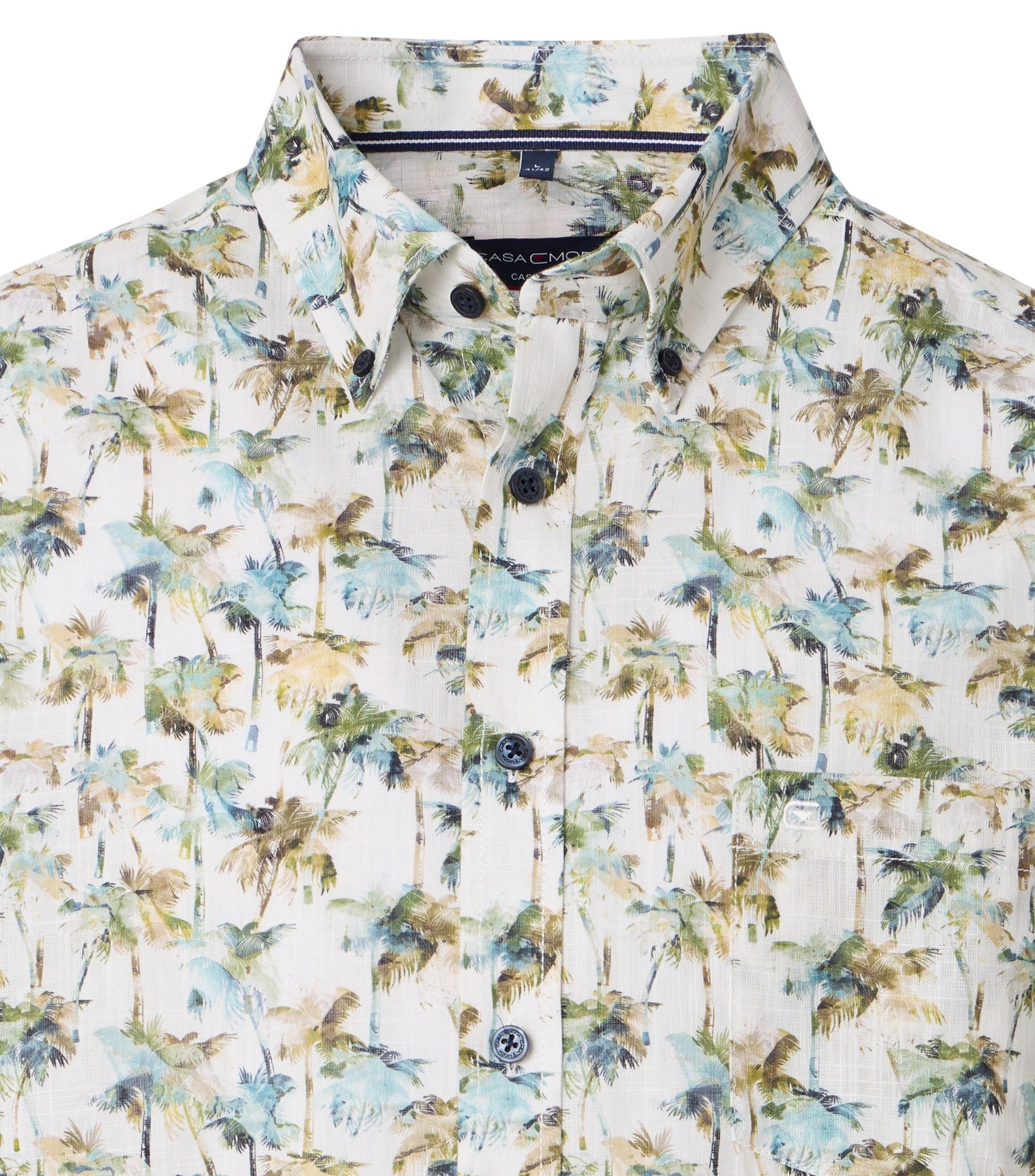 Thumbnail - CASAMODA Kurzarmhemd "CASAMODA Freizeithemd Kurzarm Print"