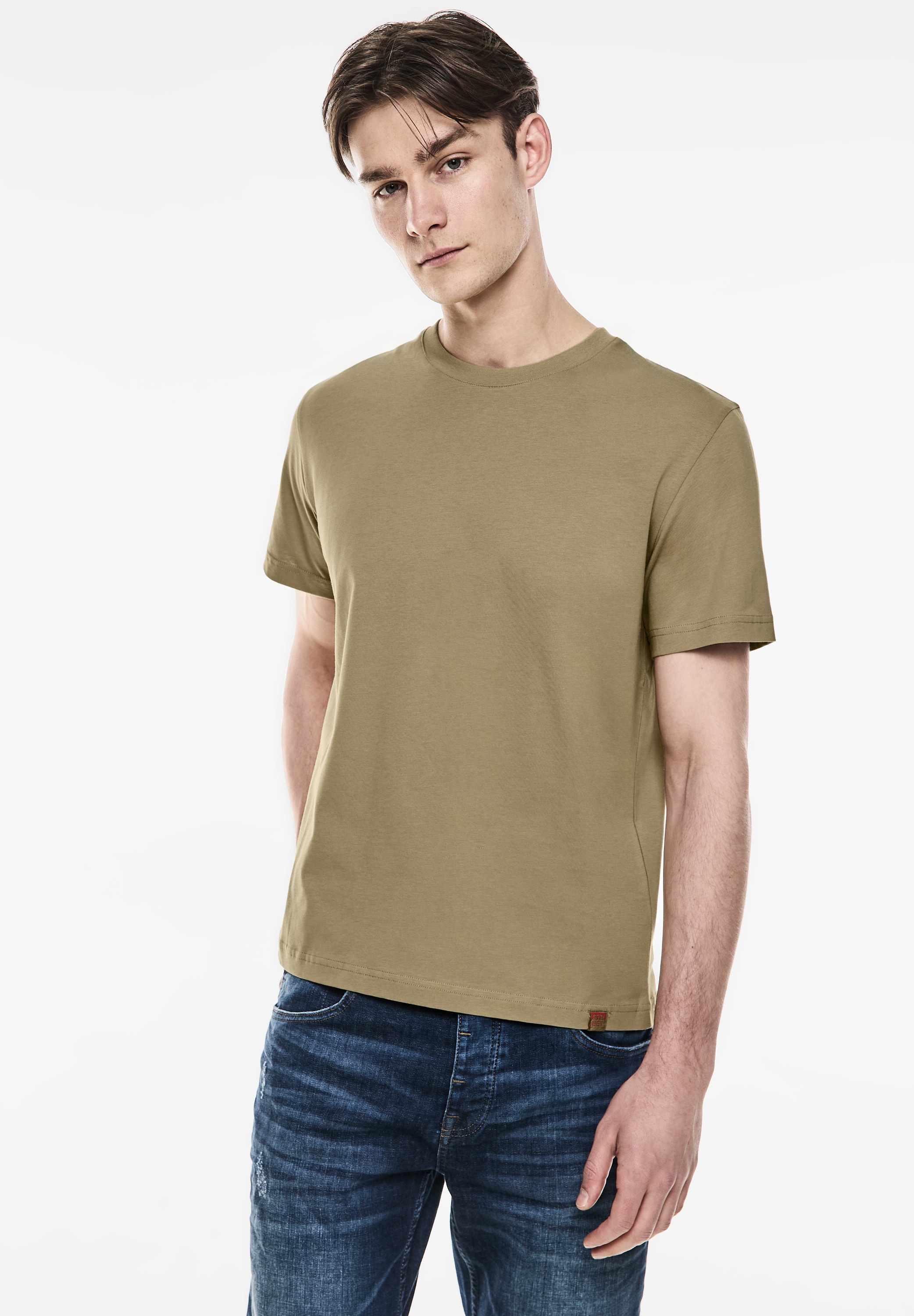 STREET ONE MEN T-Shirt, Rundhalsausschnitt