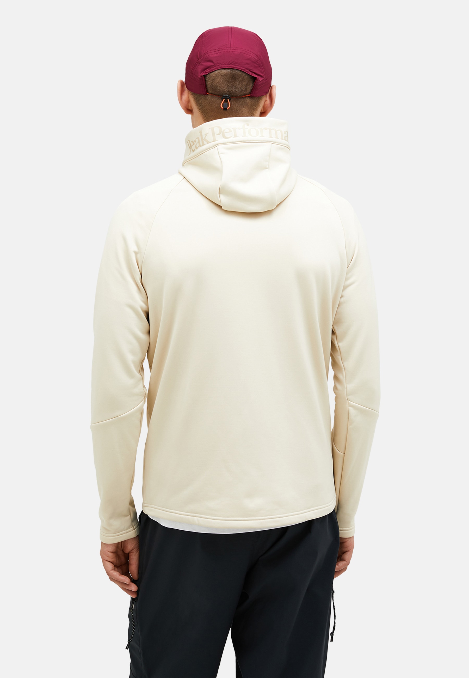 Peak Performance Fleecejacke »M Rider Essentials Midlayer Zip Hood« mit sportivem Design