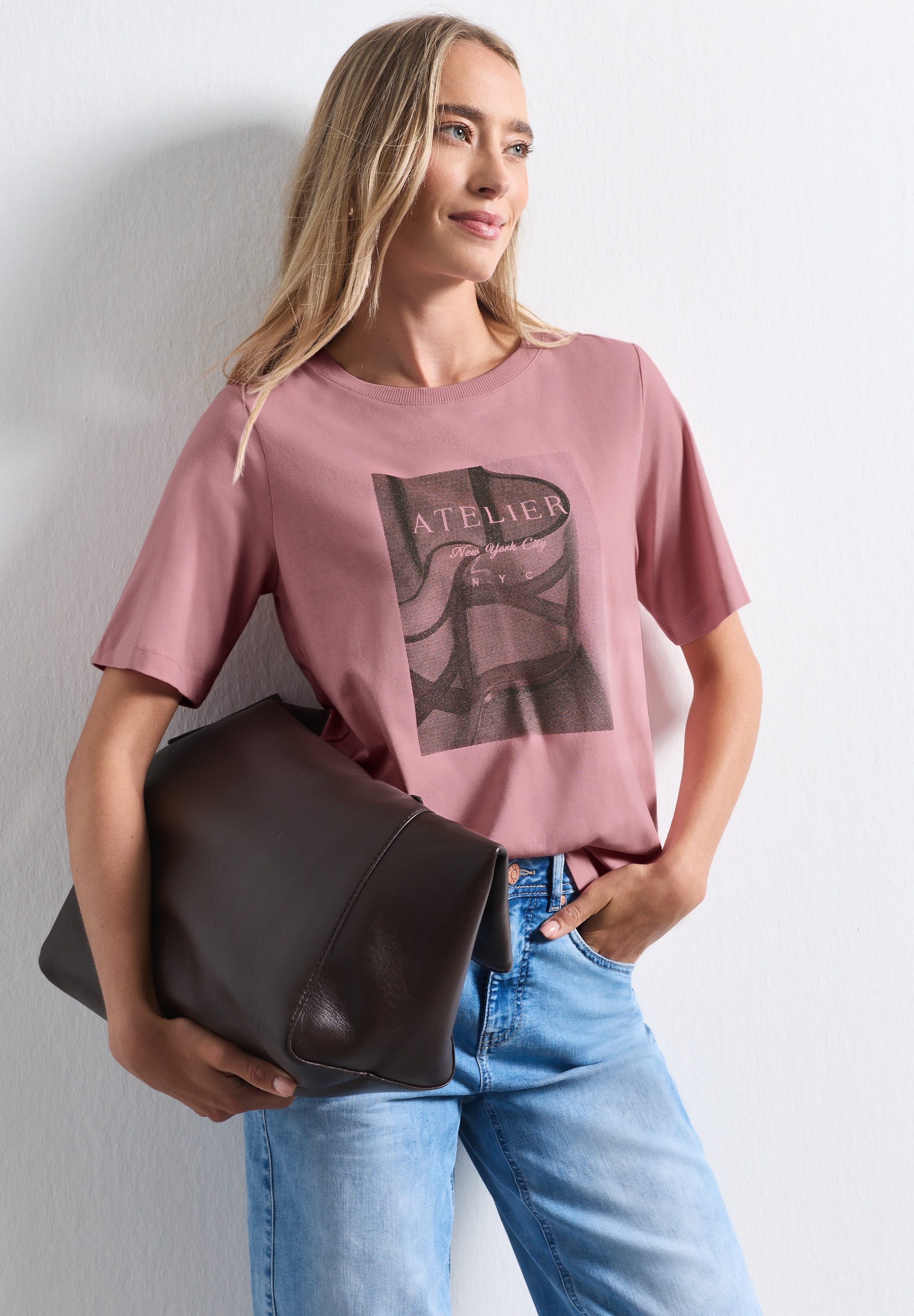 STREET ONE Kurzarmshirt mit modischem Fotoprint
