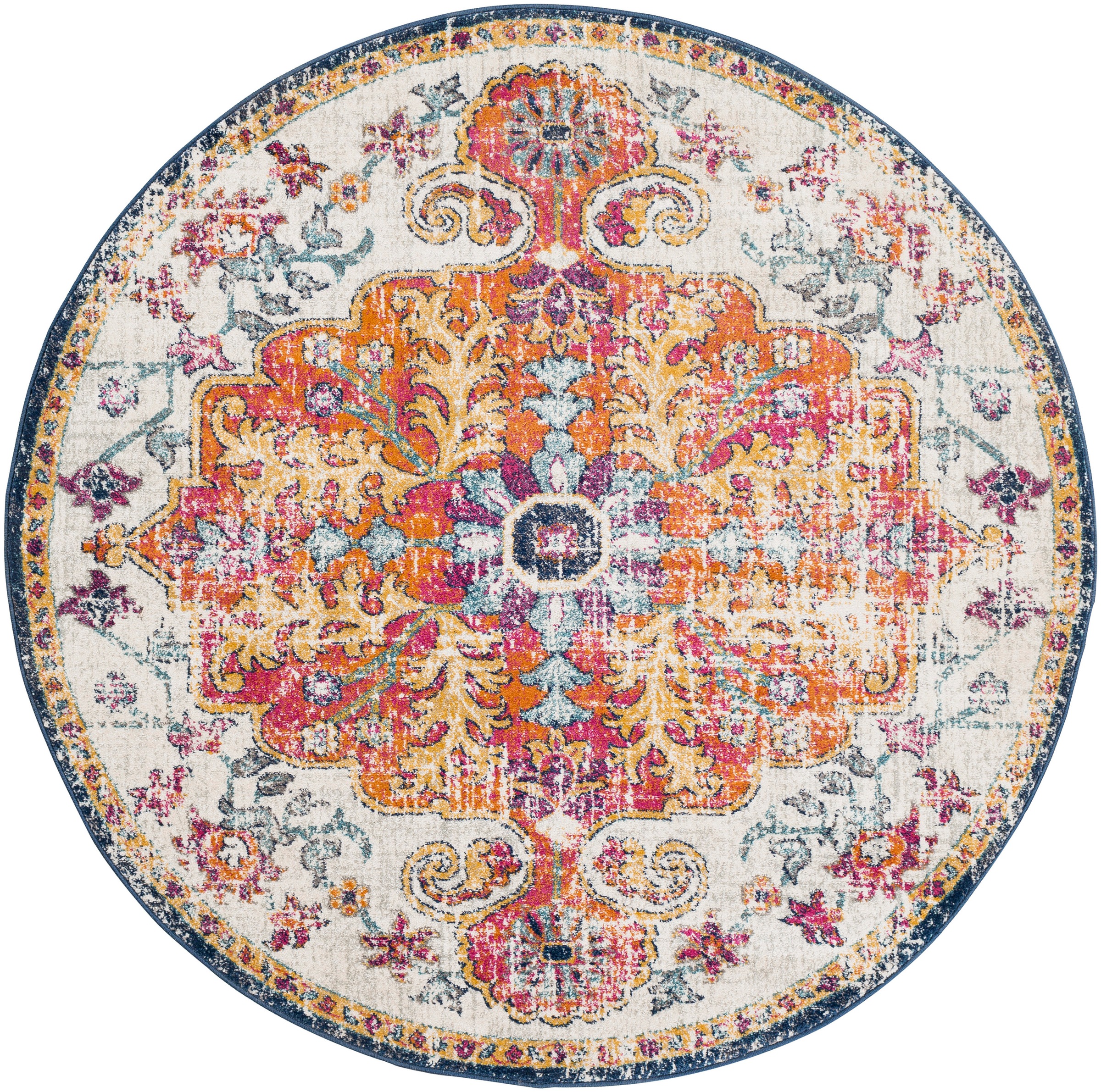 Livabliss Teppich "Traditional" rund 12 mm Höhe Vintage Orientteppich, Trad günstig online kaufen
