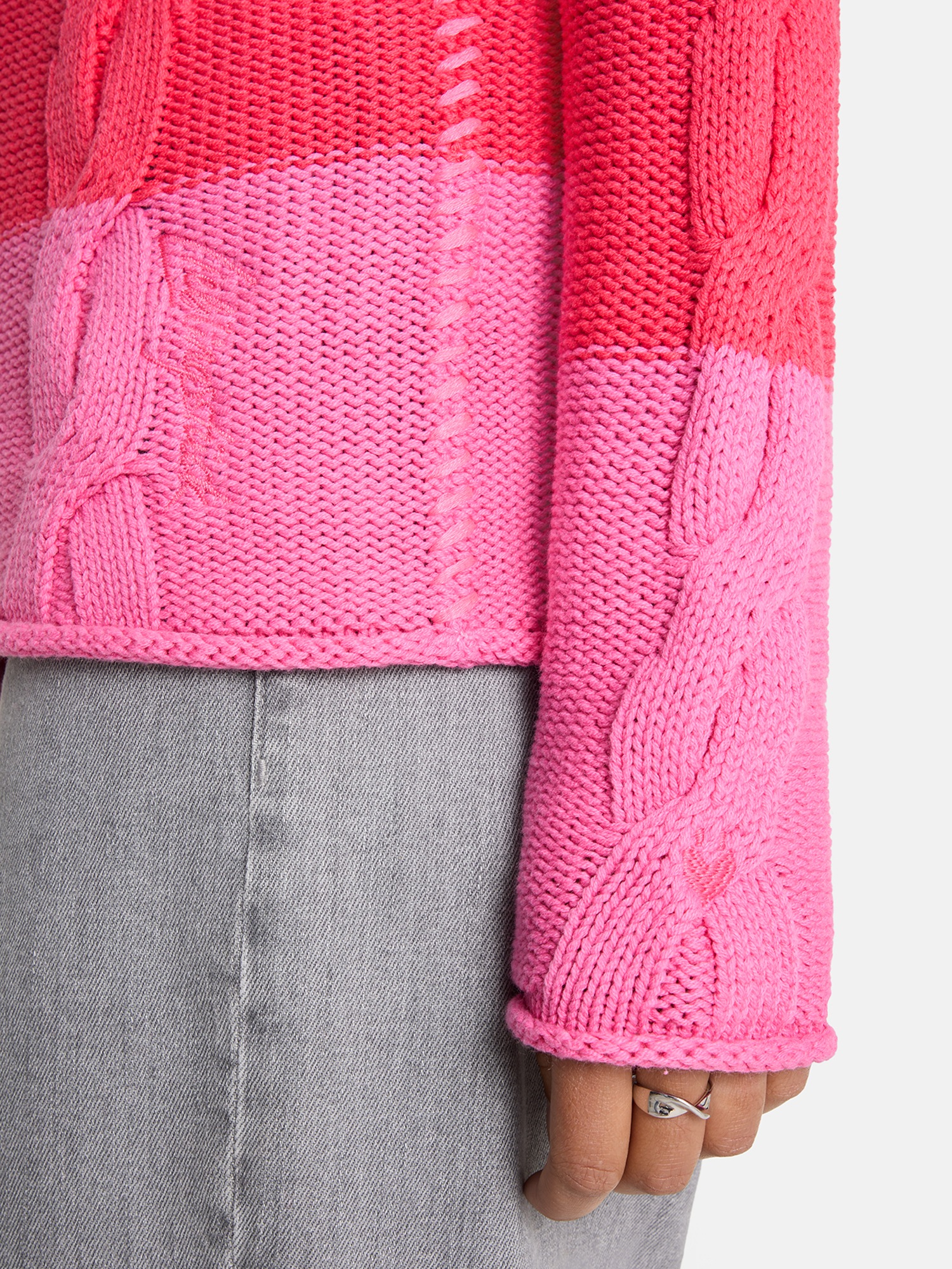 Thumbnail - Lieblingsstück Strickpullover "BalcaL" mit Zopfmuster