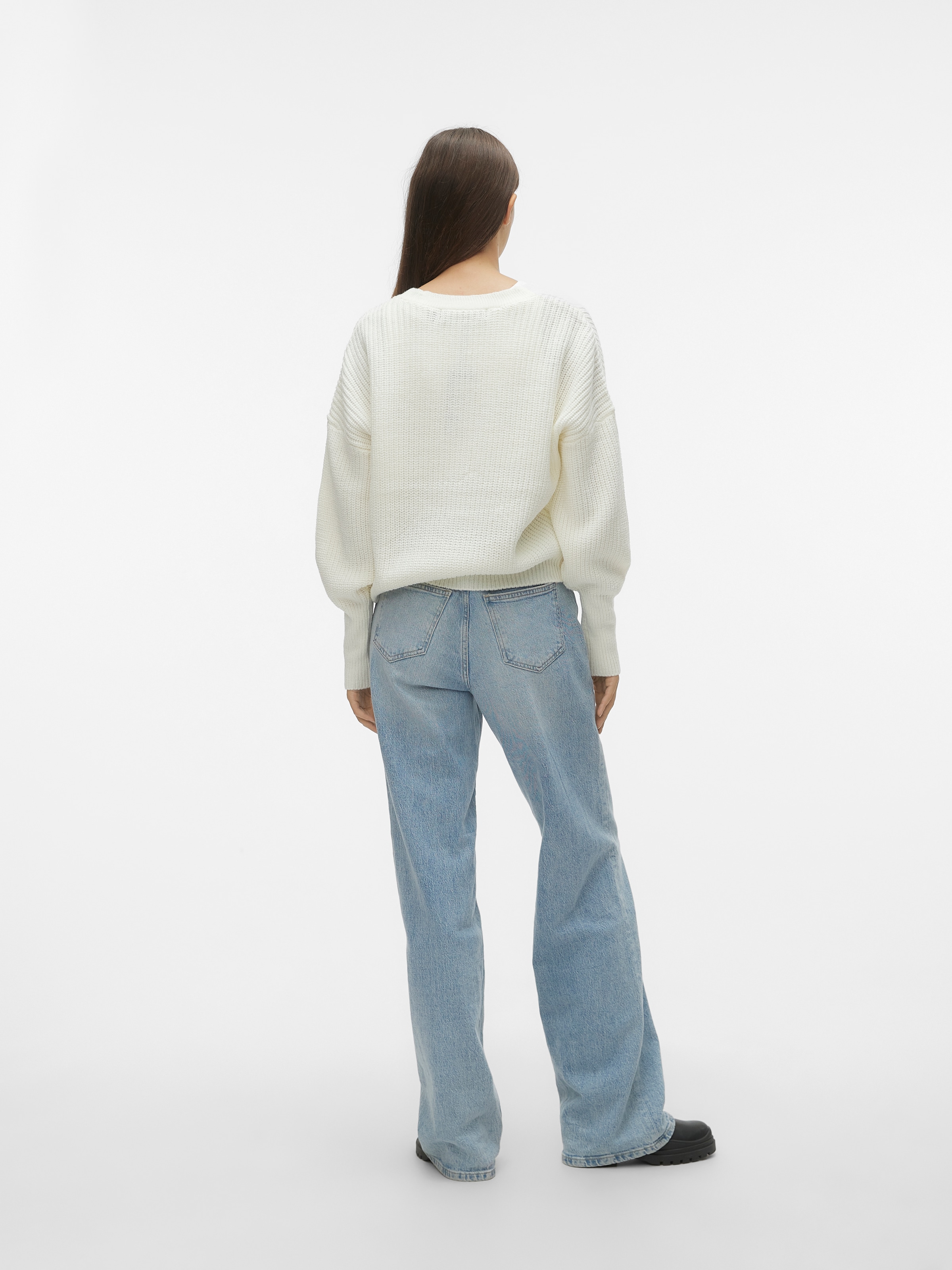Vero Moda Strickjacke »VMLEA LS V-NECK CUFF CARDIGAN«