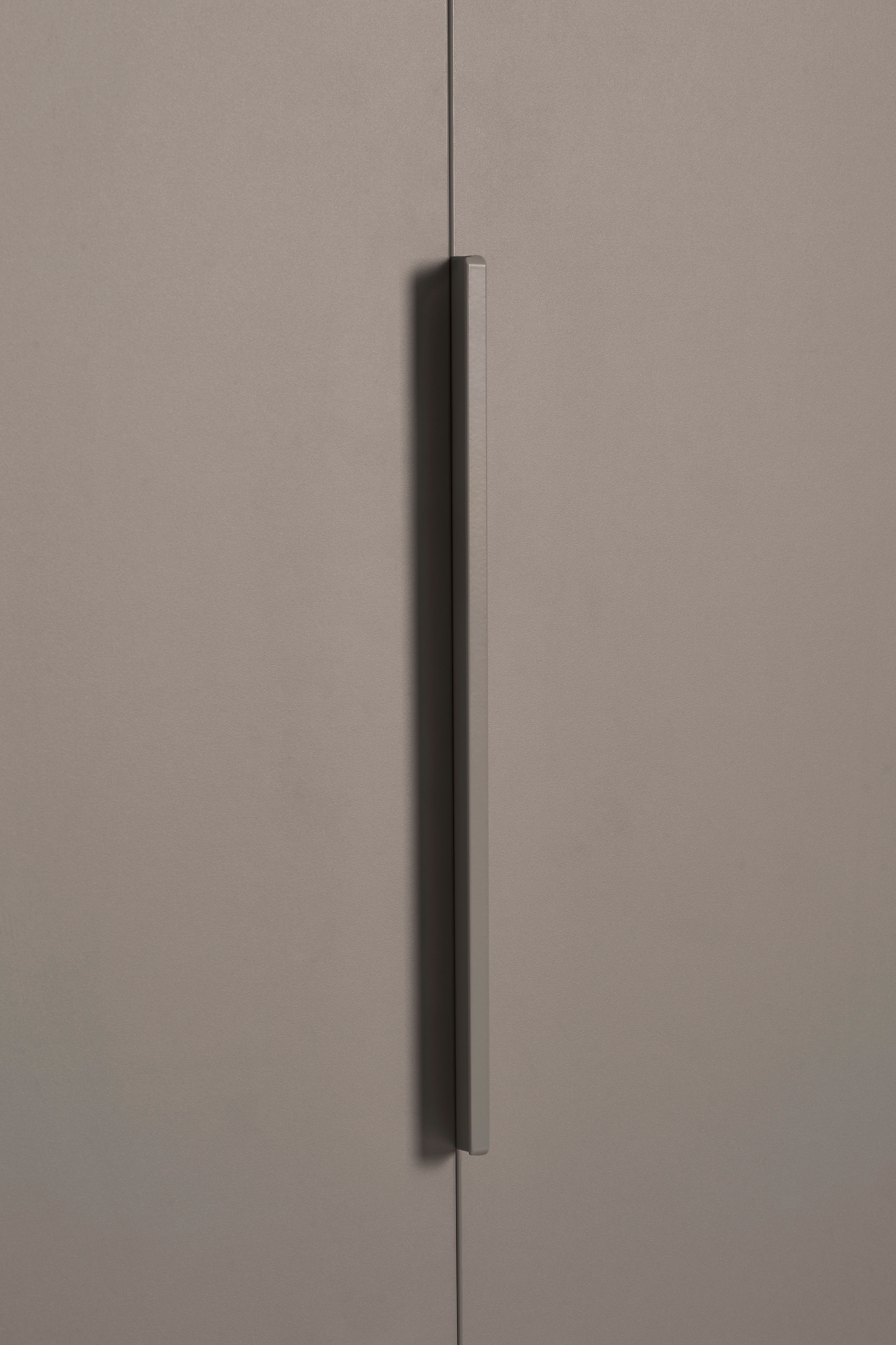 YUNY by PAIDI Kleiderschrank »BROTHER STU mit 2 Türen, inklusive 4 Einlegeböden und 2 Kleiderstangen«, (B/H/T ca. 95x195x52cm, Taupe), yuny by PAIDI