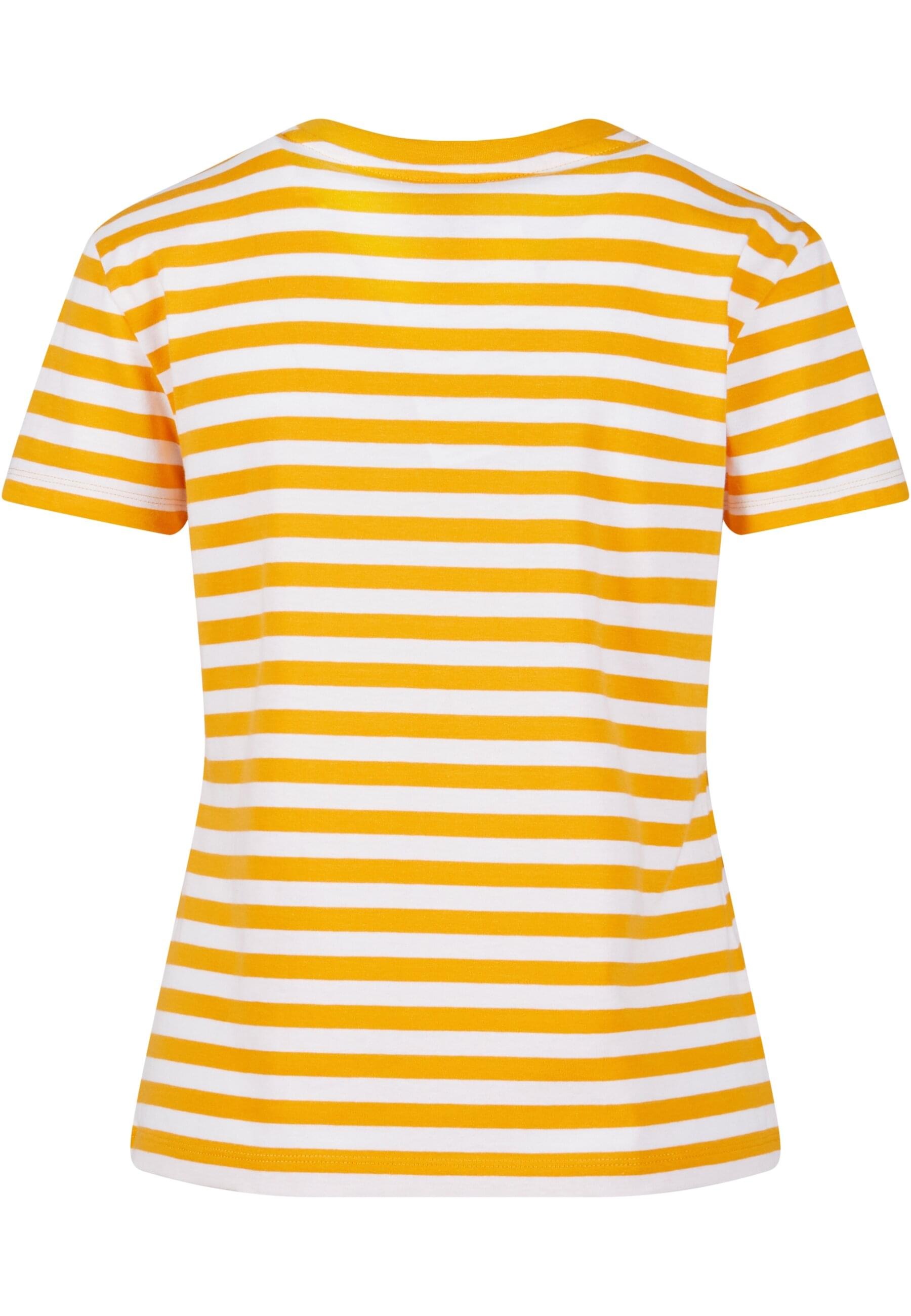 URBAN CLASSICS T-Shirt "Urban Classics Damen Ladies Regular Striped Tee" 1 günstig online kaufen